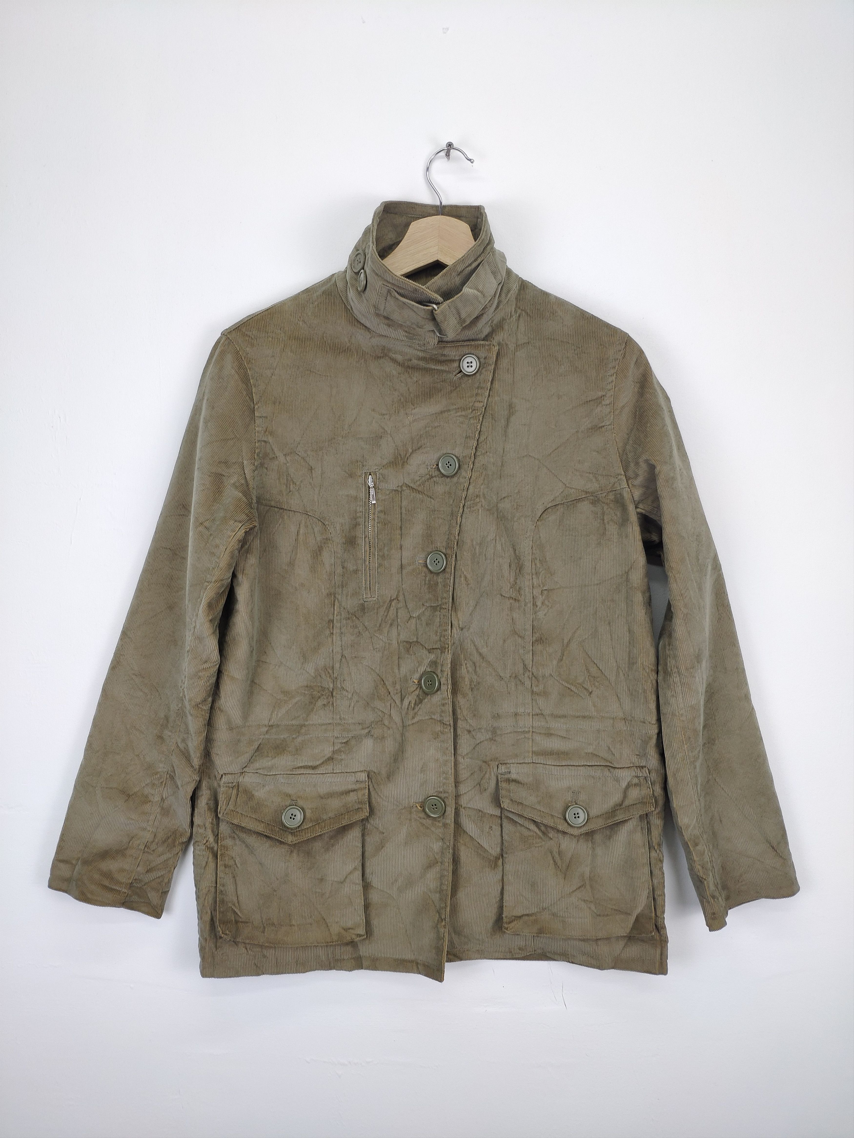Vintage Vintage Corduroy Jacket Button Up Travis Scott Style Size US M / EU 48-50 / 2 - 1 Thumbnail