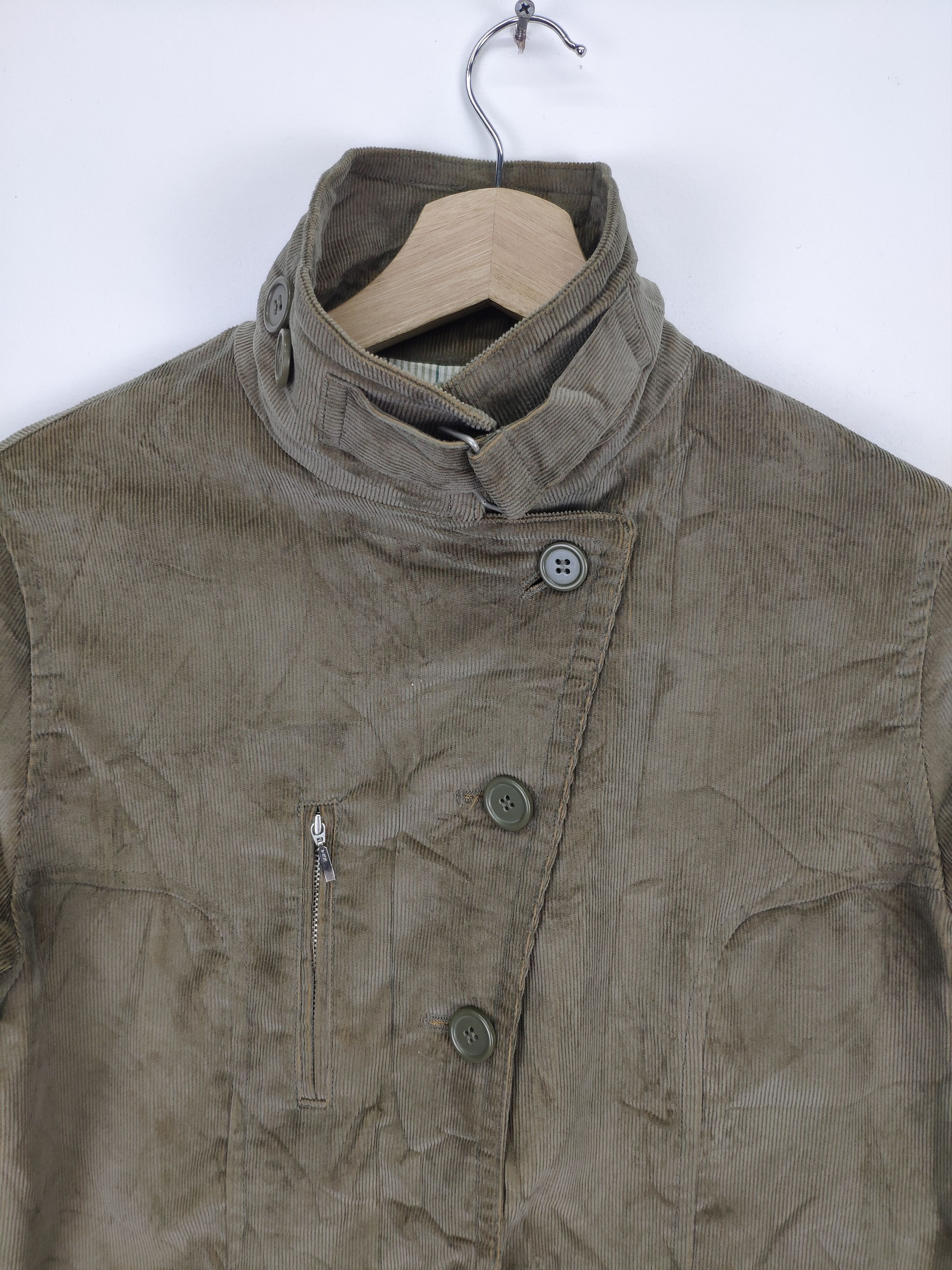 Vintage Vintage Corduroy Jacket Button Up Travis Scott Style Size US M / EU 48-50 / 2 - 12 Thumbnail