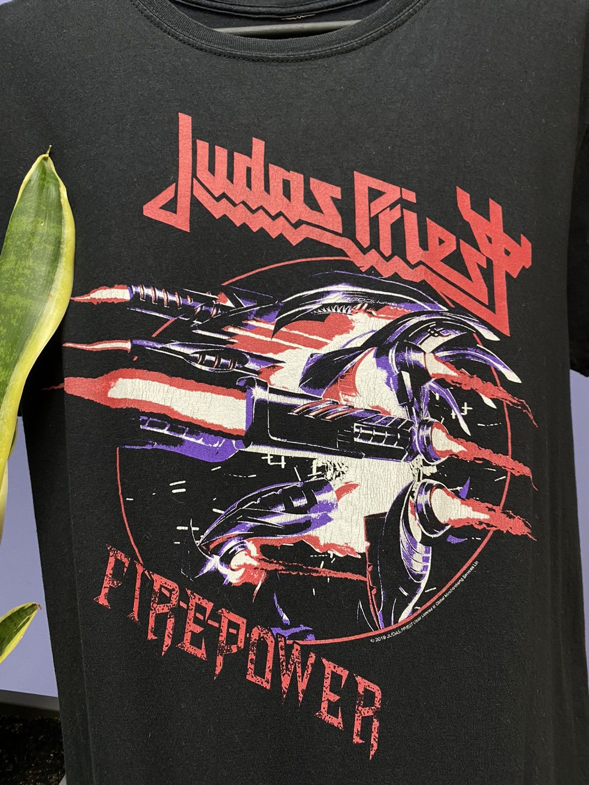 Band Tees Judas Priest Firepower Band T Shirt men’s M Black Size US M / EU 48-50 / 2 - 13 Thumbnail