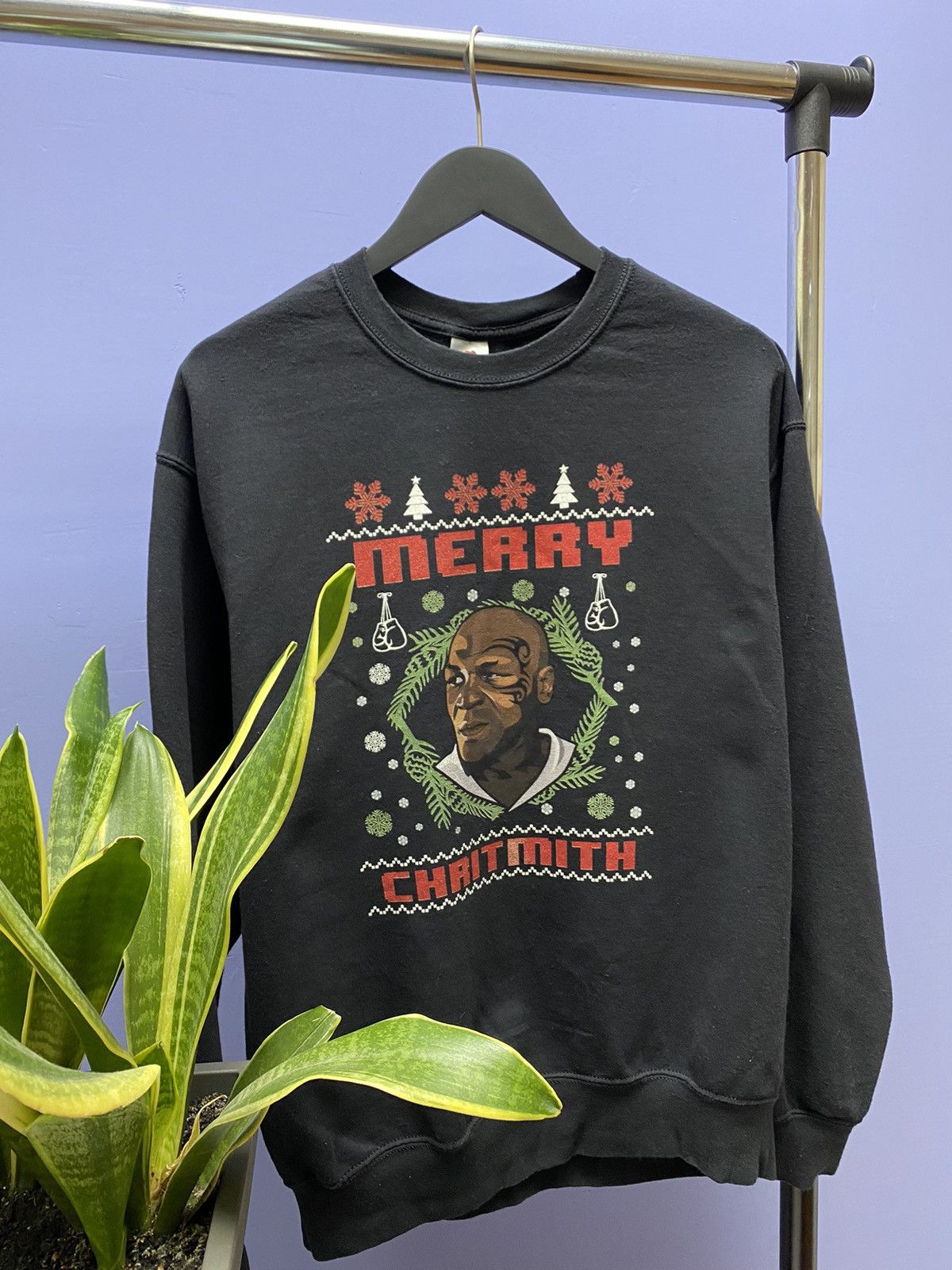 Other Michael Tyson Merry Chritmith Christmas Funny Sweatshirt Size US L / EU 52-54 / 3 - 4 Thumbnail