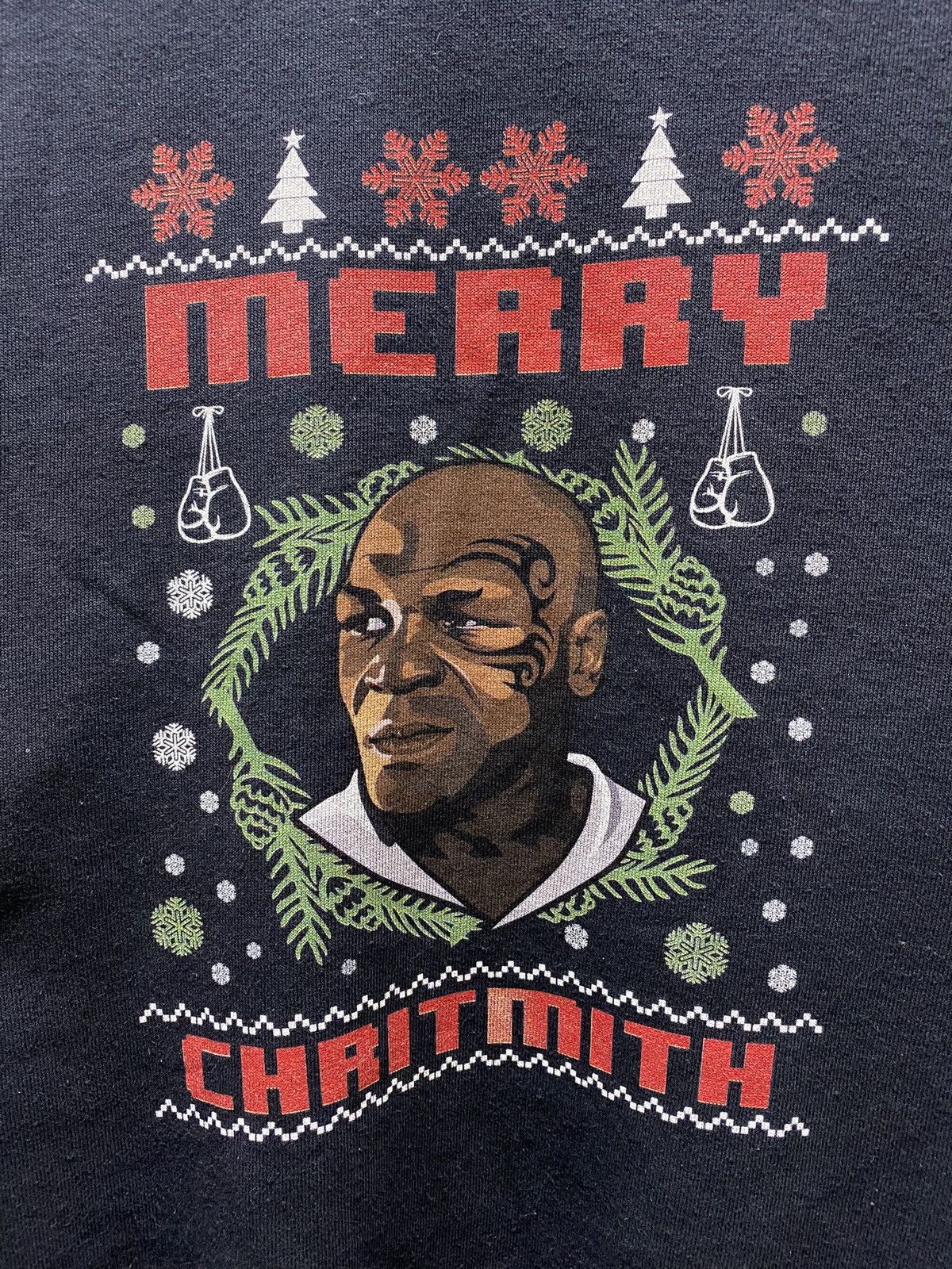 Other Michael Tyson Merry Chritmith Christmas Funny Sweatshirt Size US L / EU 52-54 / 3 - 9 Thumbnail