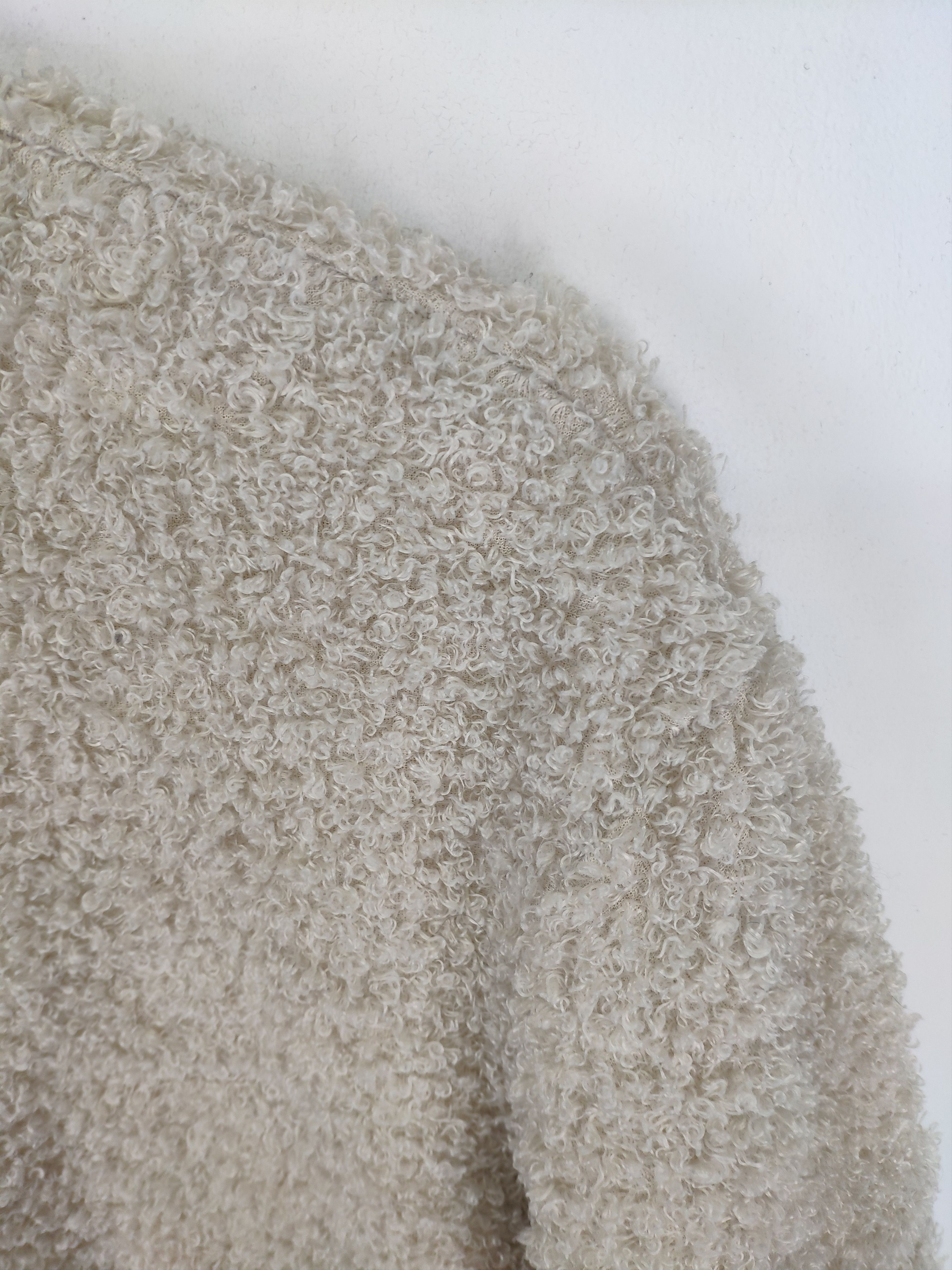Japanese Brand × Uniqlo Uniqlo Cropped Deep Pile Cardigan Fleece Size US M / EU 48-50 / 2 - 9 Thumbnail