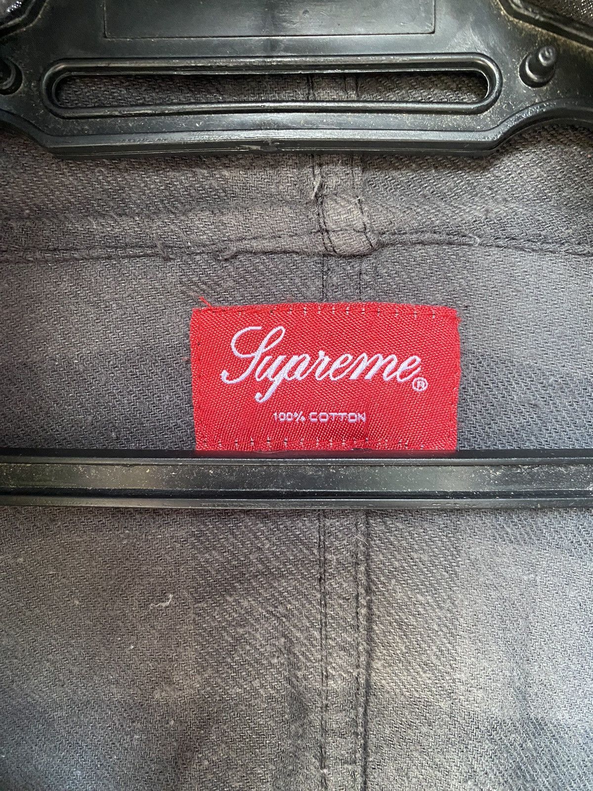 Supreme SUPREME TARTAN FLANNEL WITH HOODIE STYLE SINGLE POCKET Size US M / EU 48-50 / 2 - 5 Thumbnail