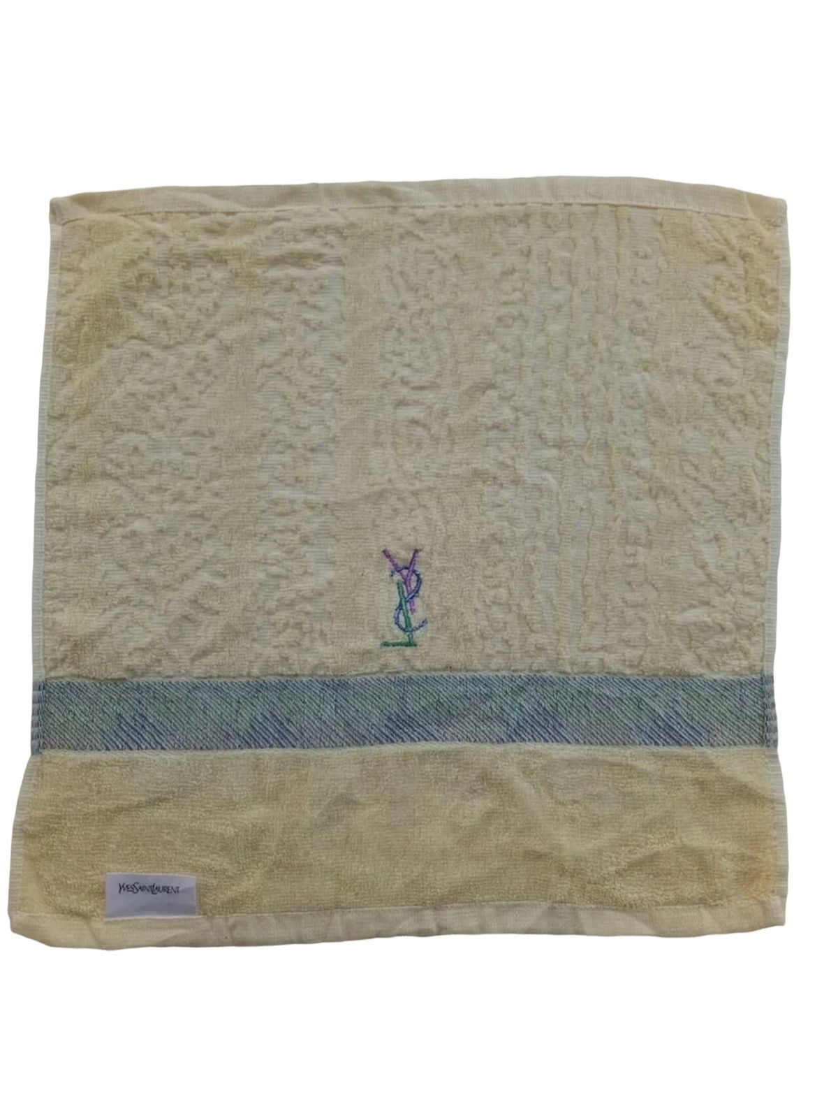 Yves Saint Laurent Handky Yves Saint Laurent / YSL Flower Handkerchief towel Size ONE SIZE - 2 Thumbnail