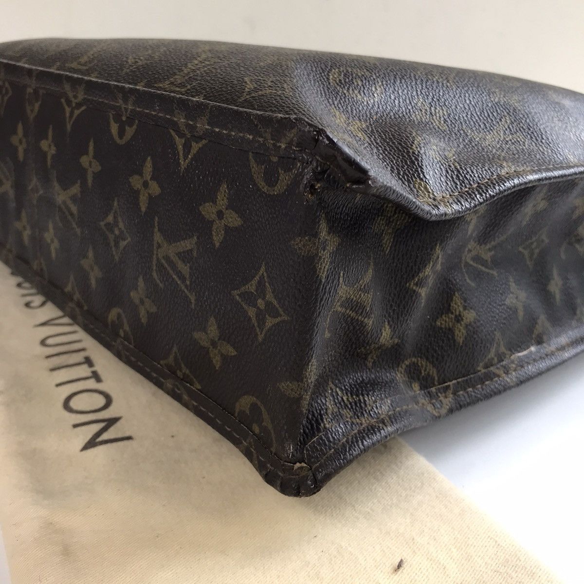 Louis Vuitton AUTHENTIC LOUIS VUITTON MONOGRAM SAC PLAT VINTAGE BAG Size ONE SIZE - 7 Thumbnail