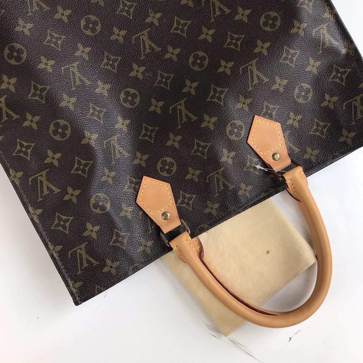 Louis Vuitton AUTHENTIC LOUIS VUITTON MONOGRAM SAC PLAT VINTAGE BAG Size ONE SIZE - 17 Thumbnail