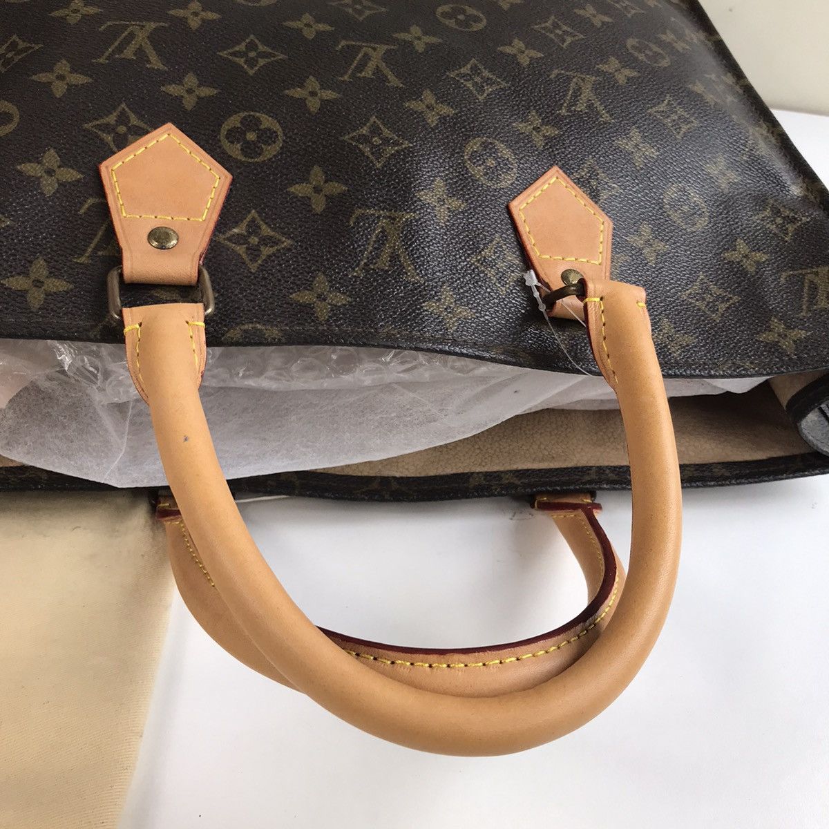 Louis Vuitton AUTHENTIC LOUIS VUITTON MONOGRAM SAC PLAT VINTAGE BAG Size ONE SIZE - 10 Thumbnail