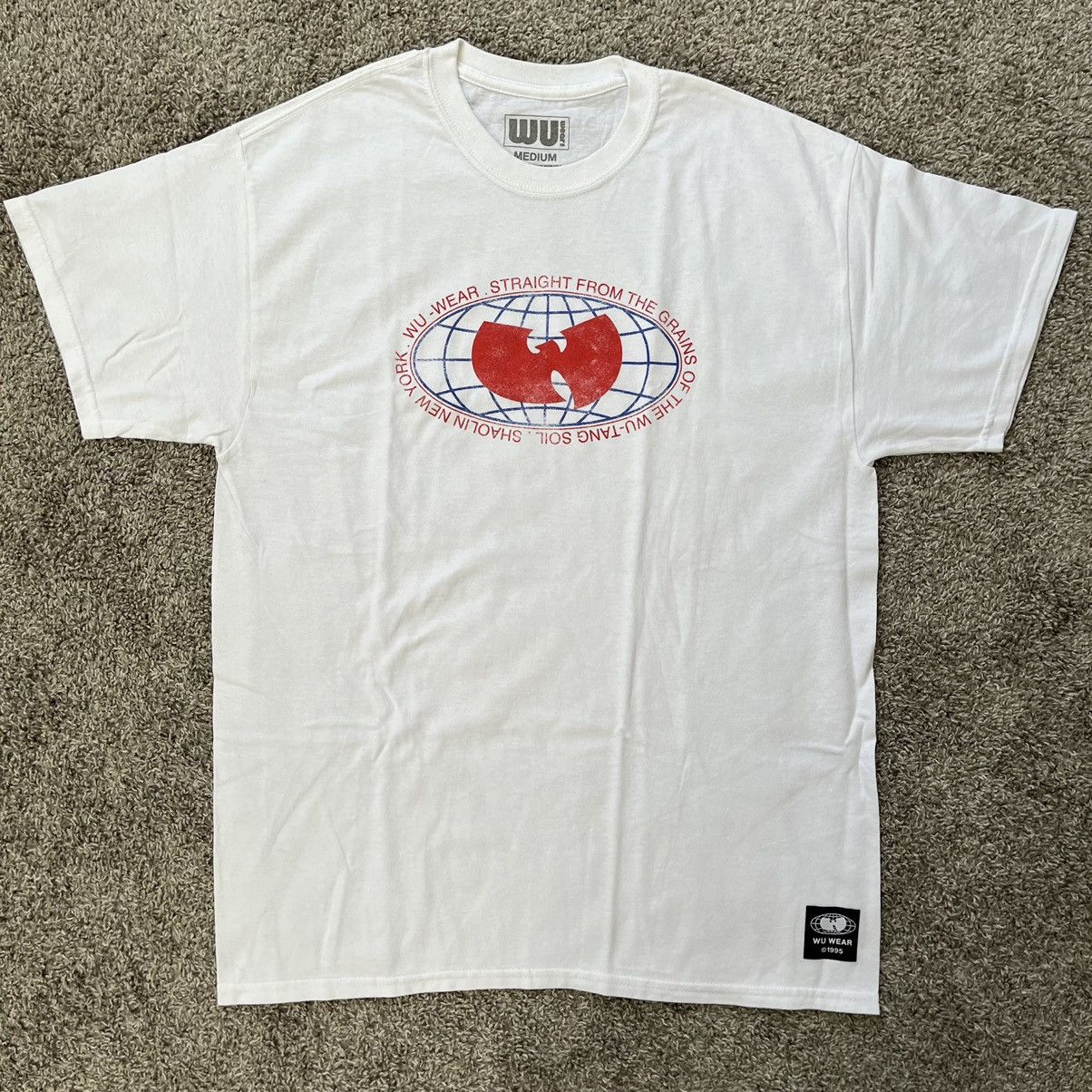 T-shirt Vintage Wu Wear Wu-Tang Clan - Taille XL, Bleu, état Proche Du Neuf | Collector Années 90 Parfait