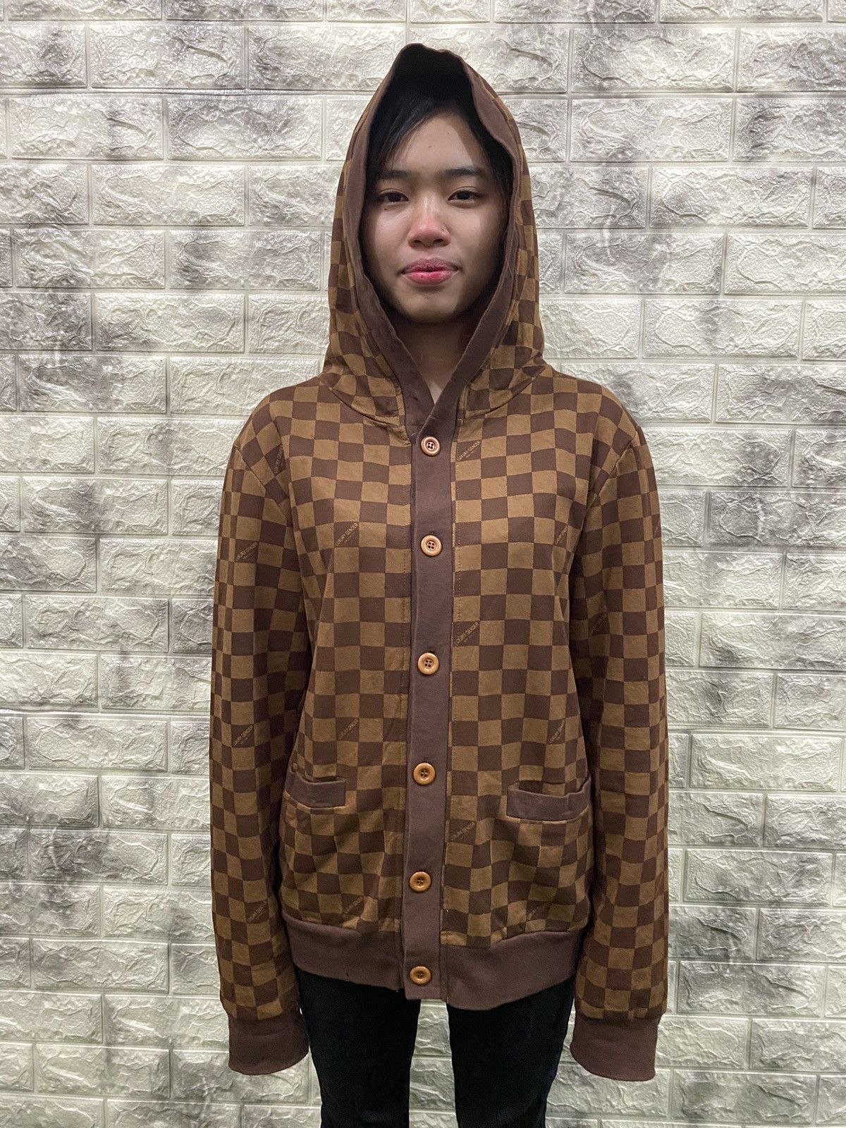 Japanese Brand Luxury Gender NYC Button Hoodies Size L / US 10 / IT 46 - 2 Thumbnail