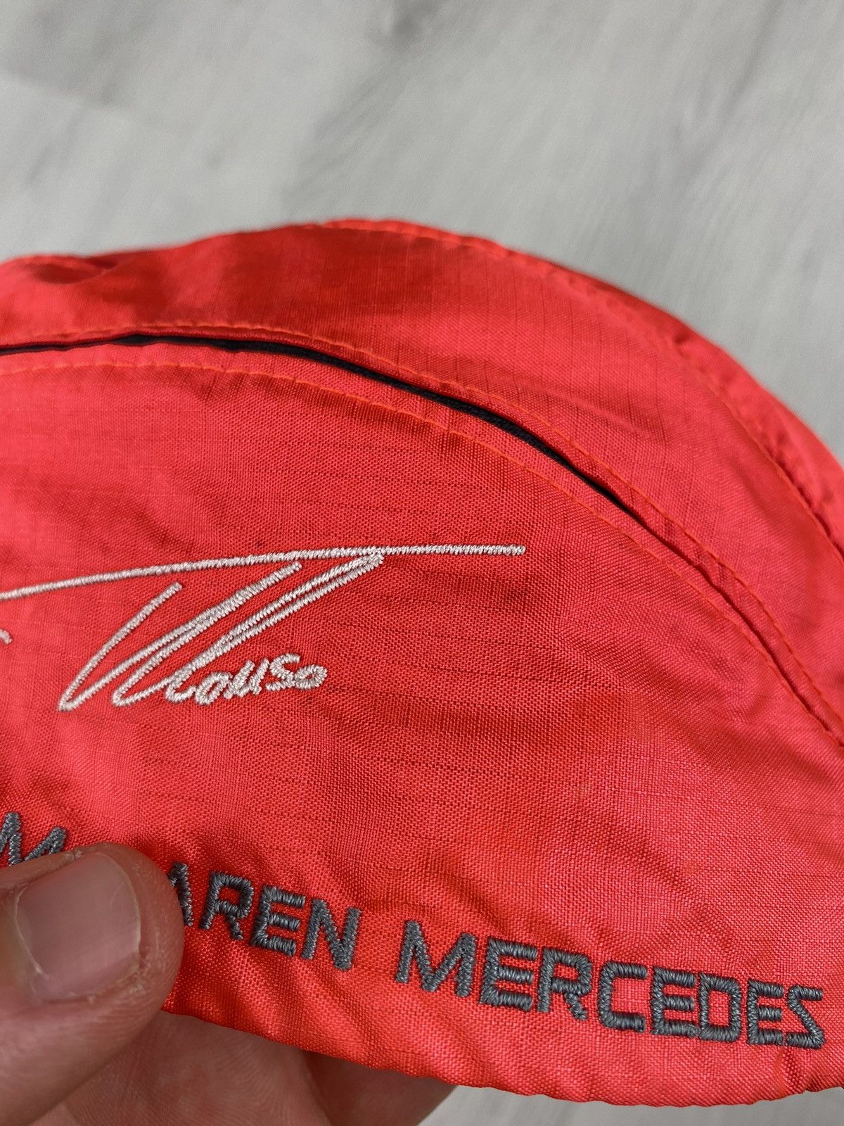 Mercedes-Benz McLaren Mercedes Benz Vodafone Cap Hat BMW Honda Jaguar Size ONE SIZE - 7 Thumbnail