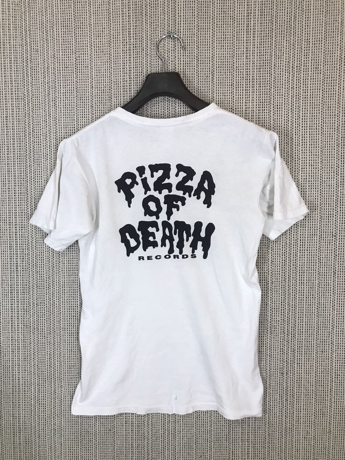 Anvil ‼️VINTAGE 90s PIZZA OF DEATH FUCK KEN TSHIRT very rare ‼️ Size US S / EU 44-46 / 1 - 2 Thumbnail