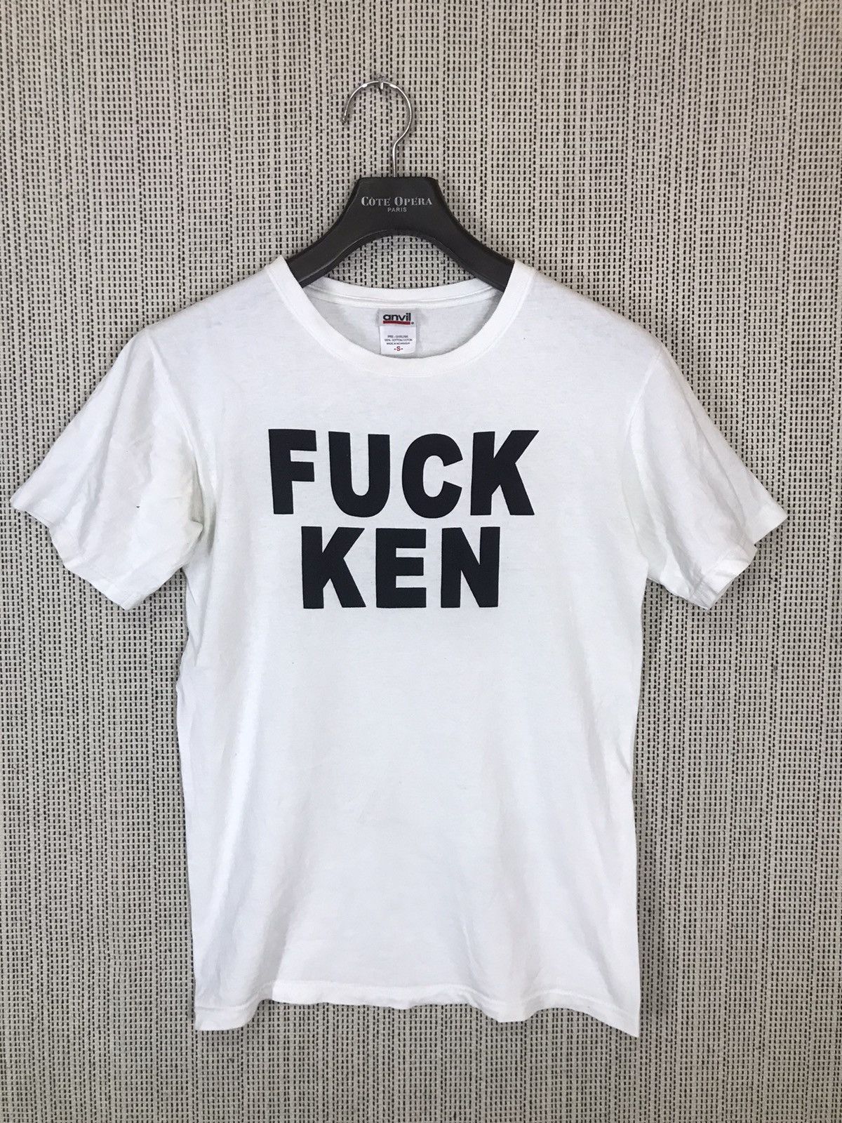 Anvil ‼️VINTAGE 90s PIZZA OF DEATH FUCK KEN TSHIRT very rare ‼️ Size US S / EU 44-46 / 1 - 1 Thumbnail