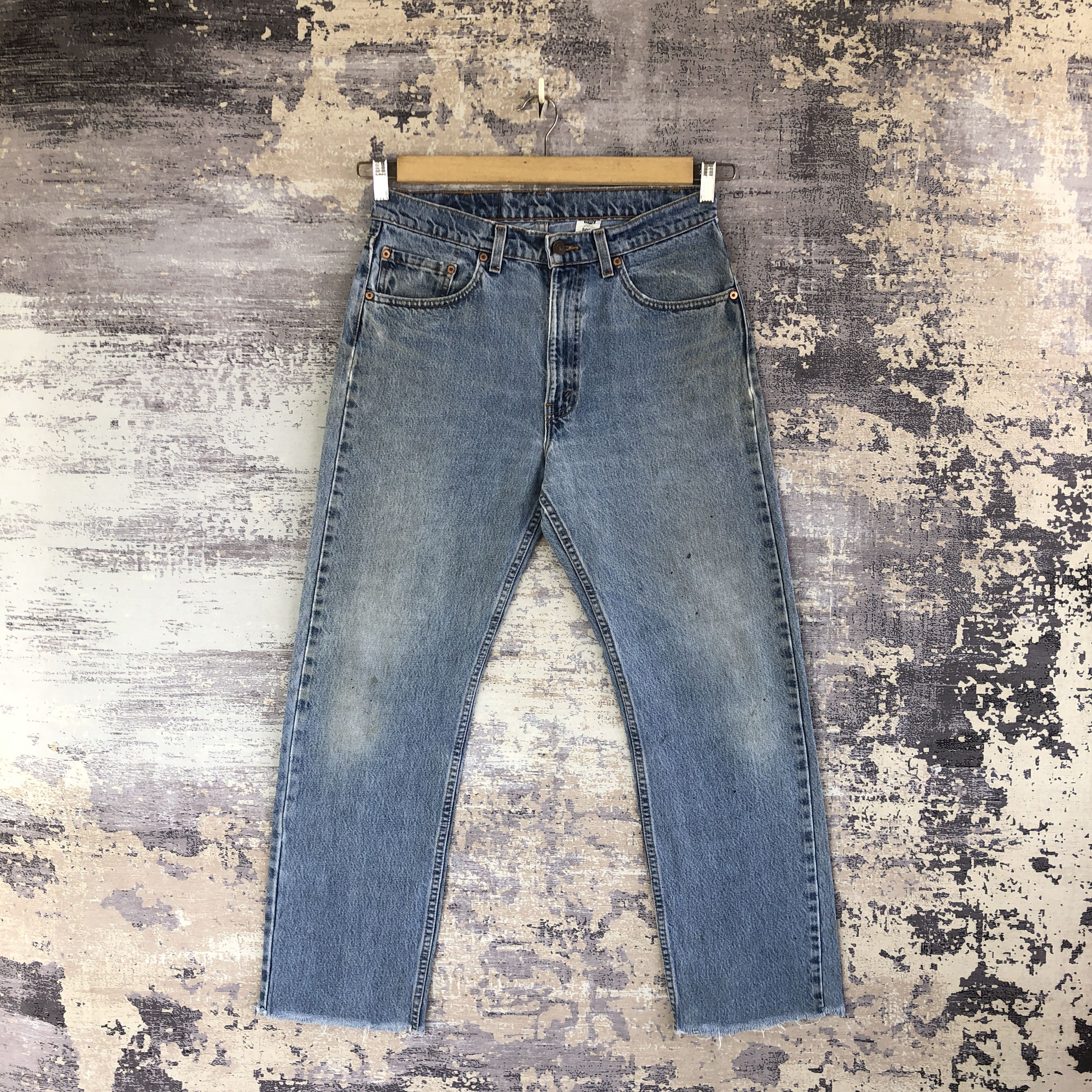 Vintage Vintage Levis Sun Faded Blue Jeans Levis 505 Denim | Grailed