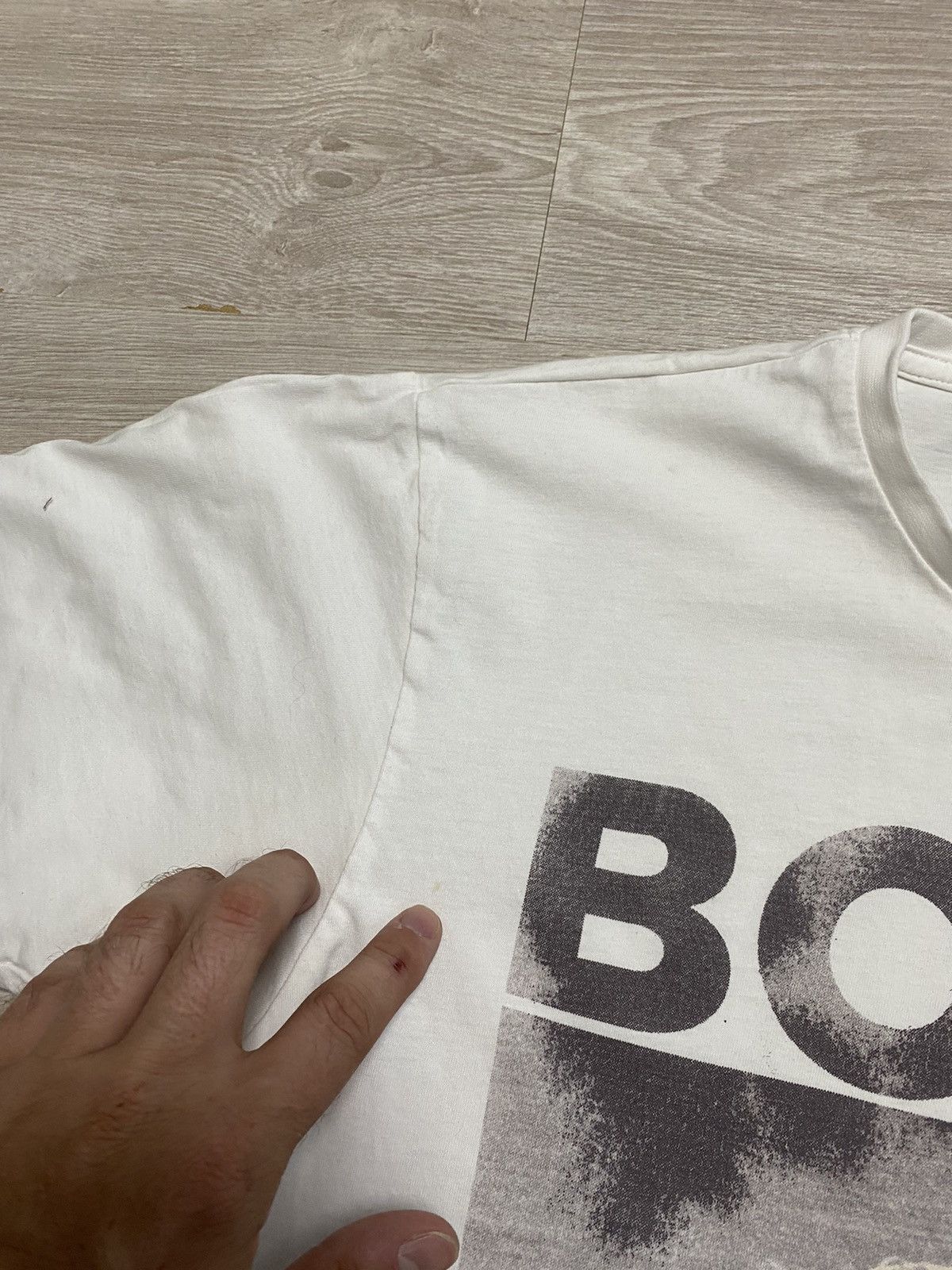 Band Tees David Bowie big logo face tee sz L Size US L / EU 52-54 / 3 - 5 Thumbnail