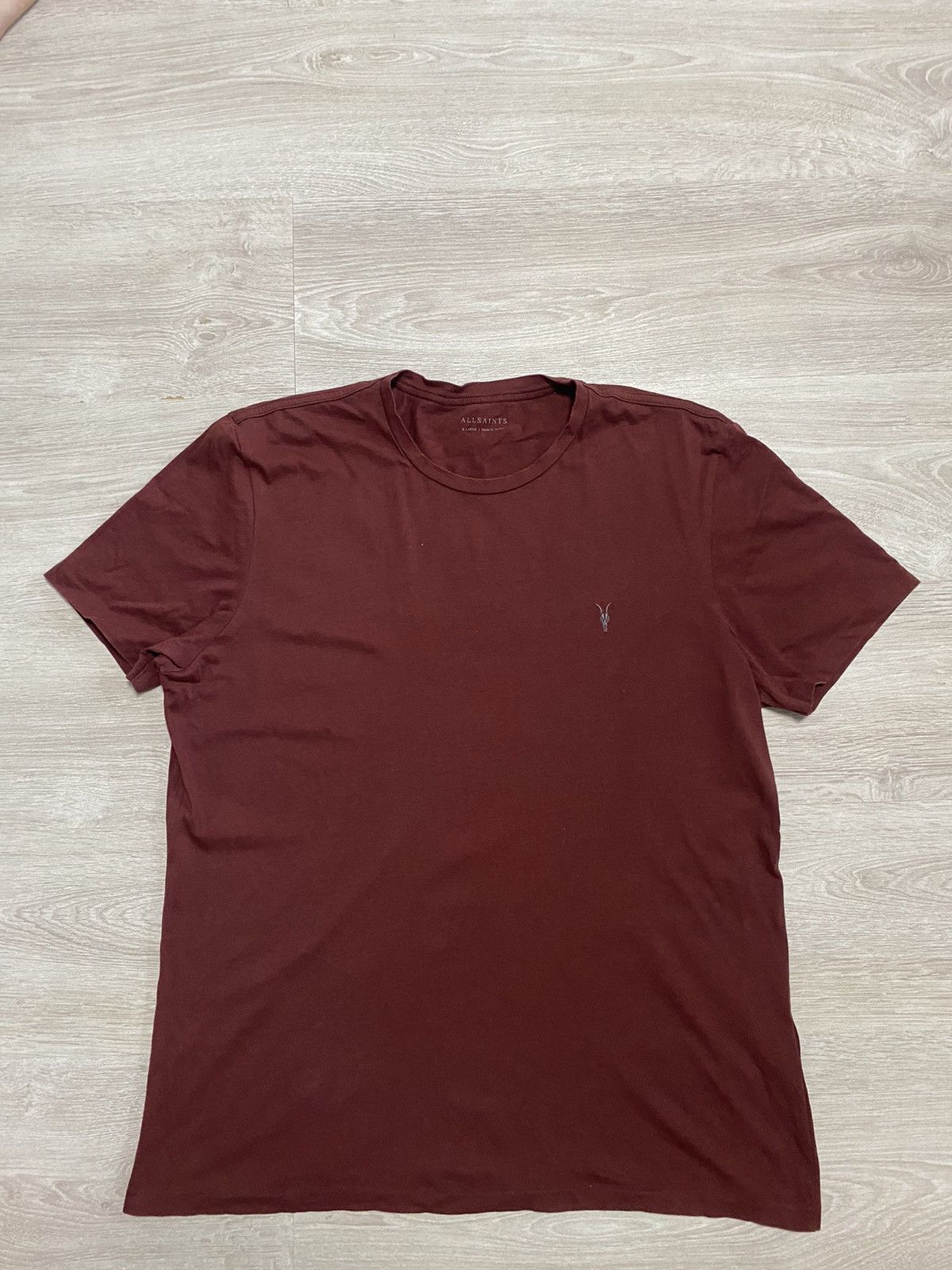 Allsaints Allsaints Basic small logo tee sz L Size US L / EU 52-54 / 3 - 2 Thumbnail