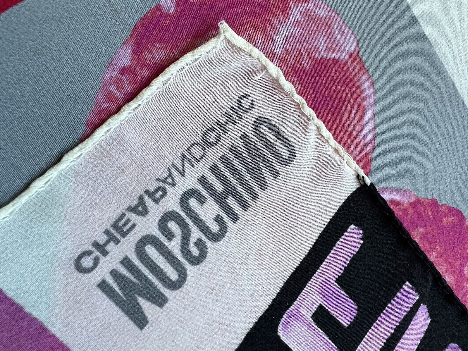 Moschino Moschino Cheap And Chic Silk Scarf Size ONE SIZE - 11 Thumbnail