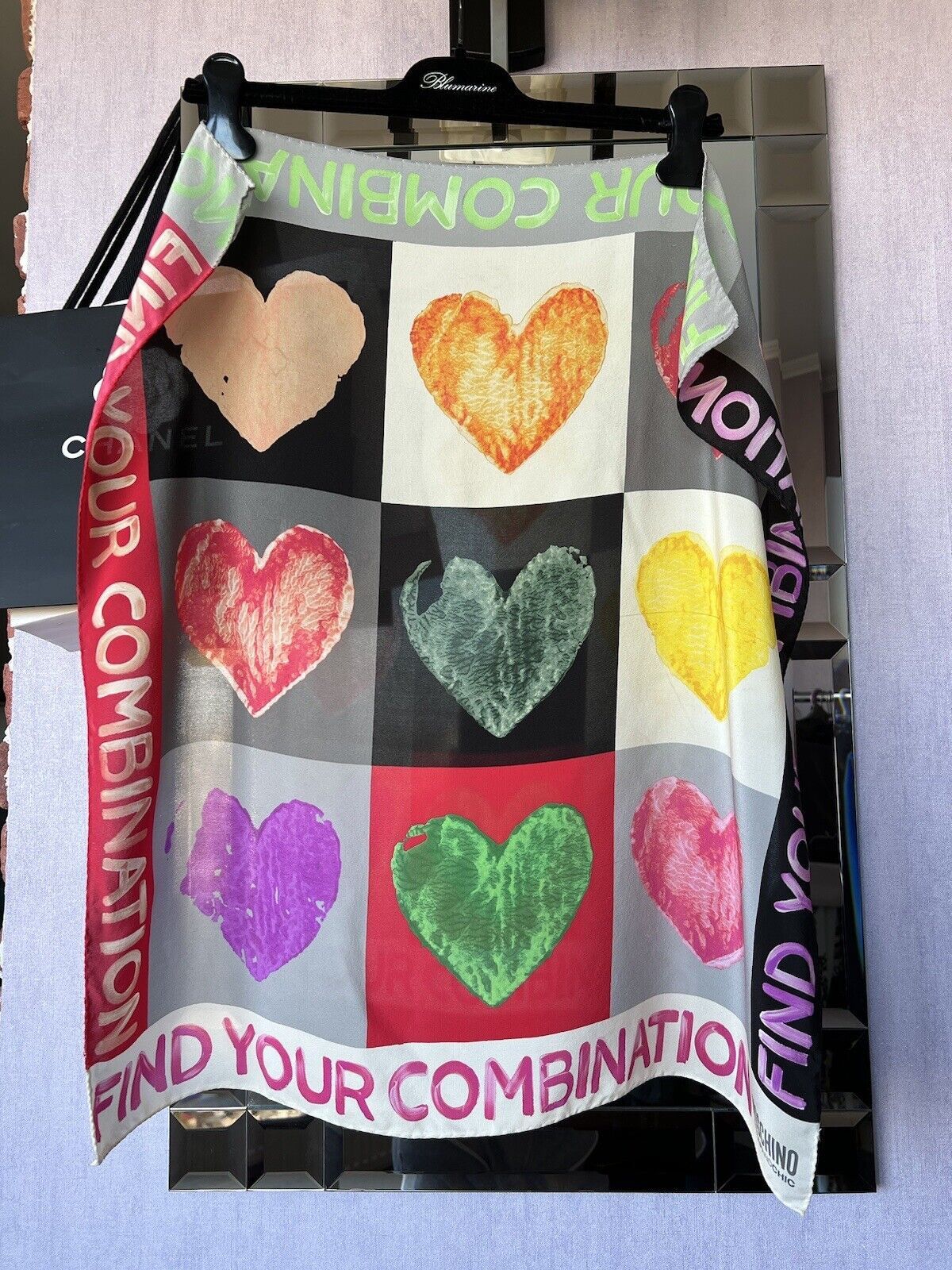 Moschino Moschino Cheap And Chic Silk Scarf Size ONE SIZE - 2 Thumbnail