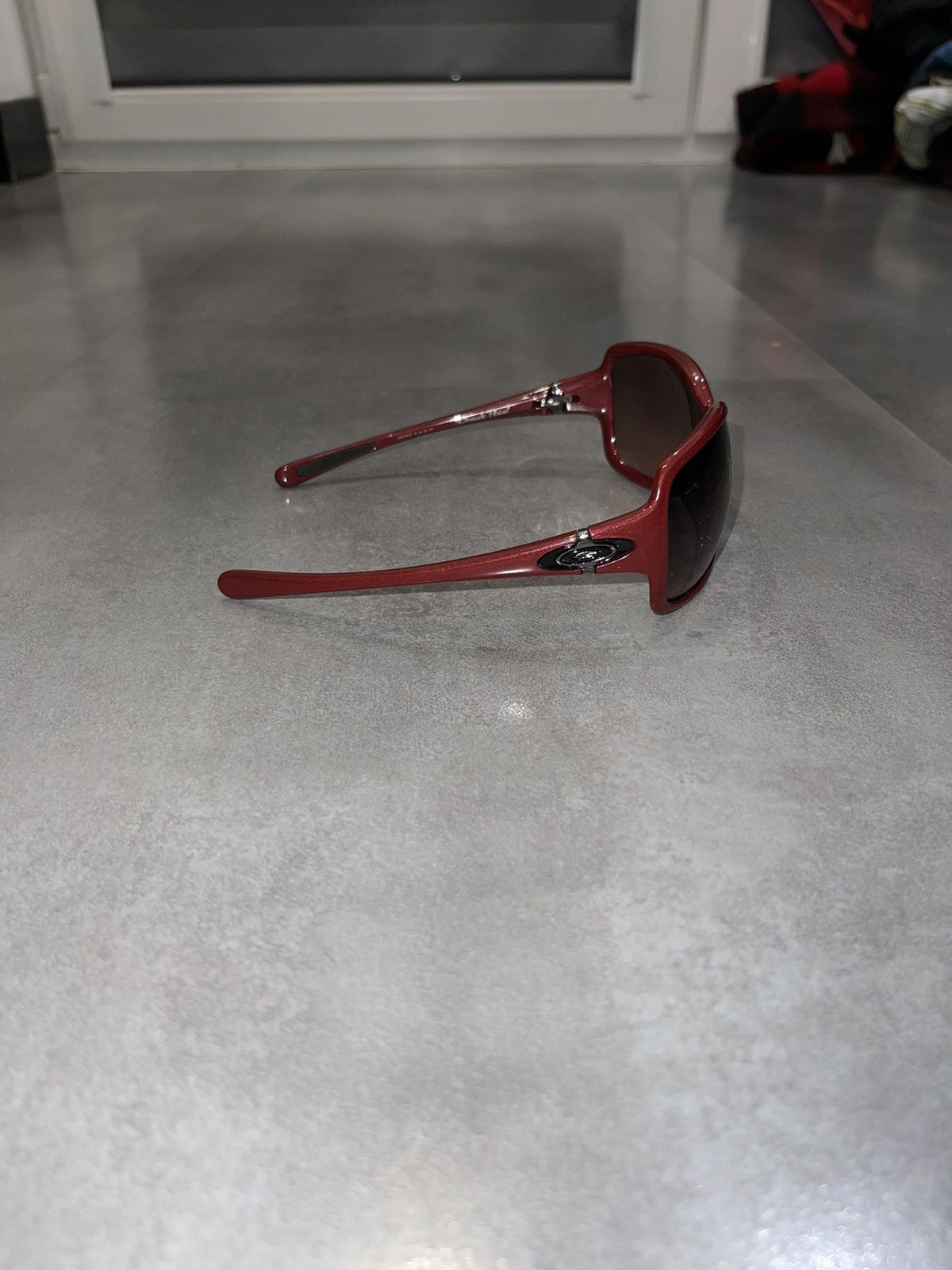 Oakley Oakley OO9168-03 "Break Point" Red Shine Sunglasses Size ONE SIZE - 7 Thumbnail