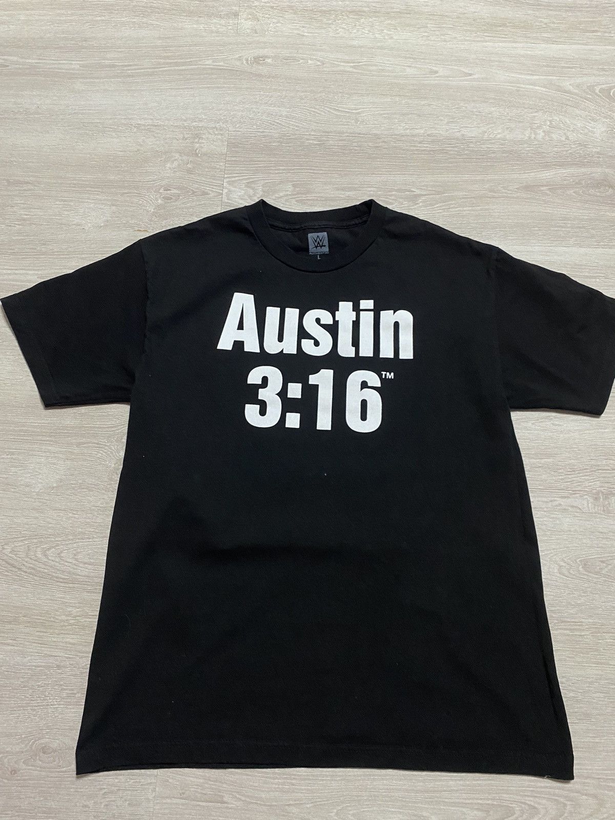 WWE Stone Cold WWE big logo Austin 3:16 sz L Size US L / EU 52-54 / 3 - 2 Thumbnail