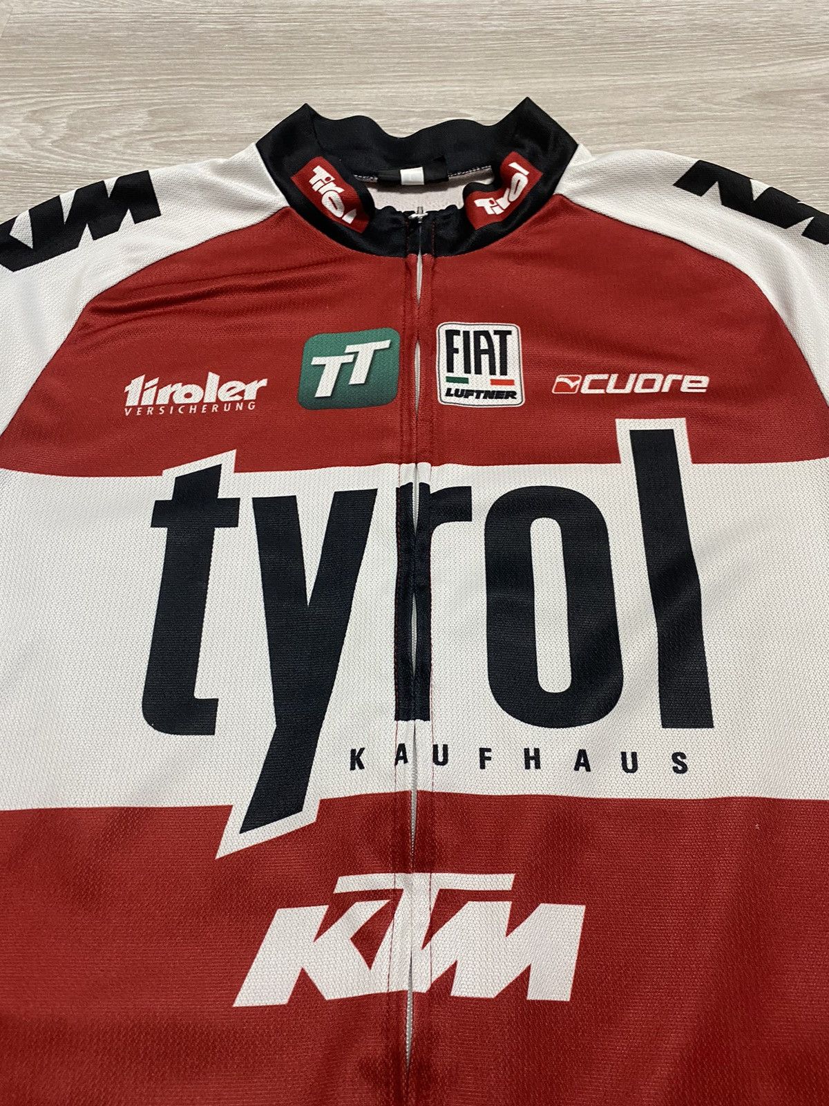 Vintage Vintage Cycle Cuore Tyrol KTM Racing sz L made in Italy Size US L / EU 52-54 / 3 - 2 Thumbnail