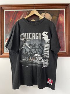 Vintage Chicago Cubs Baseball Nutmeg T-Shirt Size Large Blue 1992