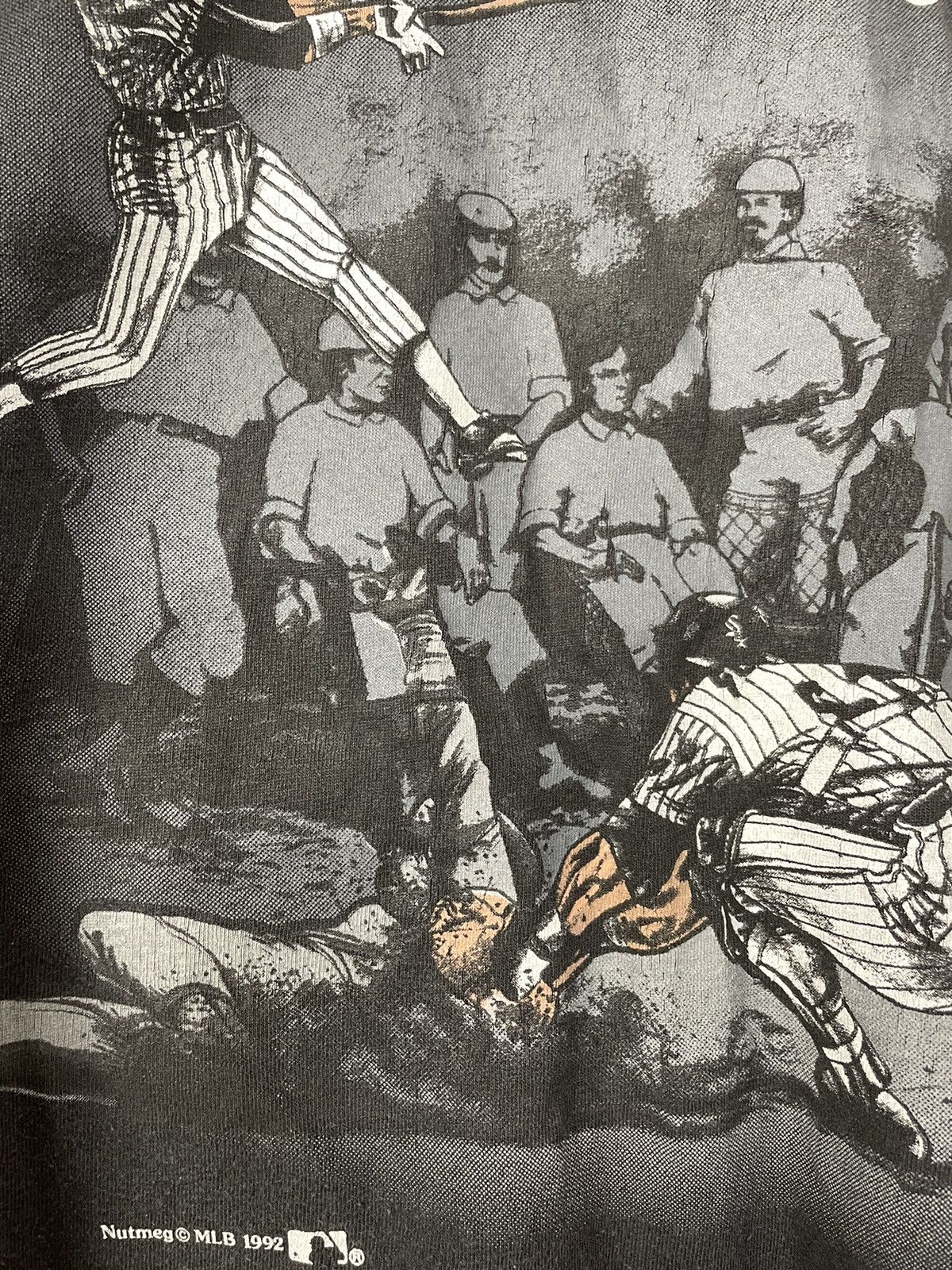 MLB Vintage 1992 Og MLB Chicago White Sox Nutmeg Tee Streetwear Size US L / EU 52-54 / 3 - 2 Thumbnail