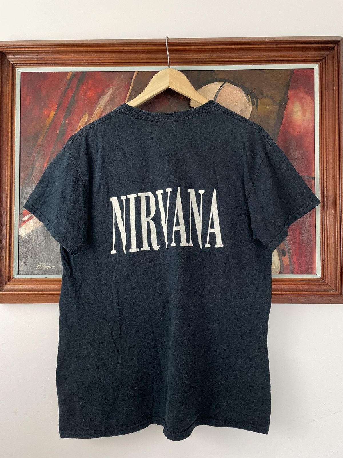 Band Tees Vintage Y2k Nirvana Band Tee Kurt Cobain Rare Rock Hype Size US M / EU 48-50 / 2 - 2 Thumbnail