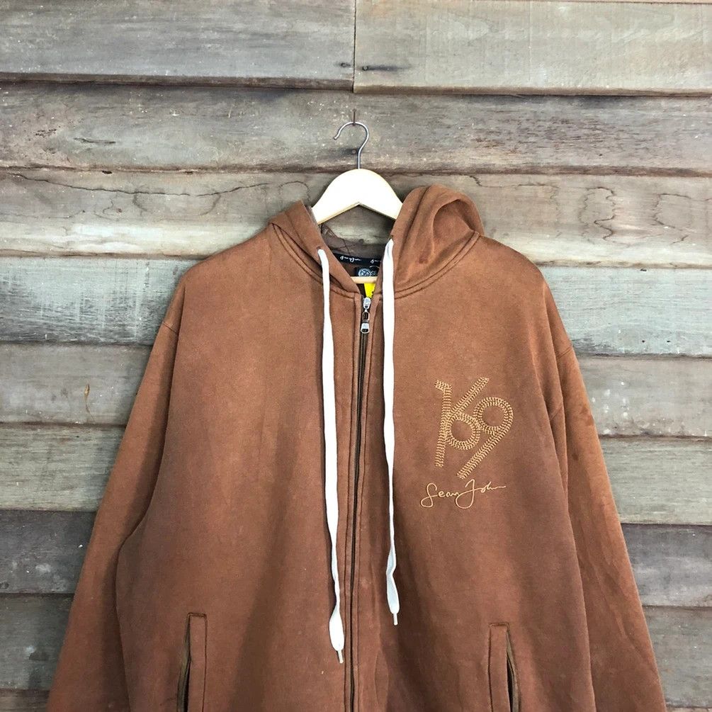 Sean John Sean John Brown Big Logo Sweatshirt #3884 Size US XXL / EU 58 / 5 - 18 Thumbnail