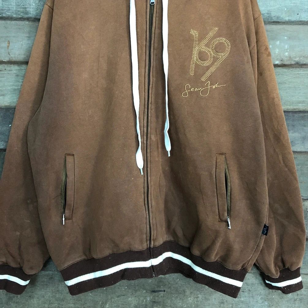 Sean John Sean John Brown Big Logo Sweatshirt #3884 Size US XXL / EU 58 / 5 - 12 Thumbnail