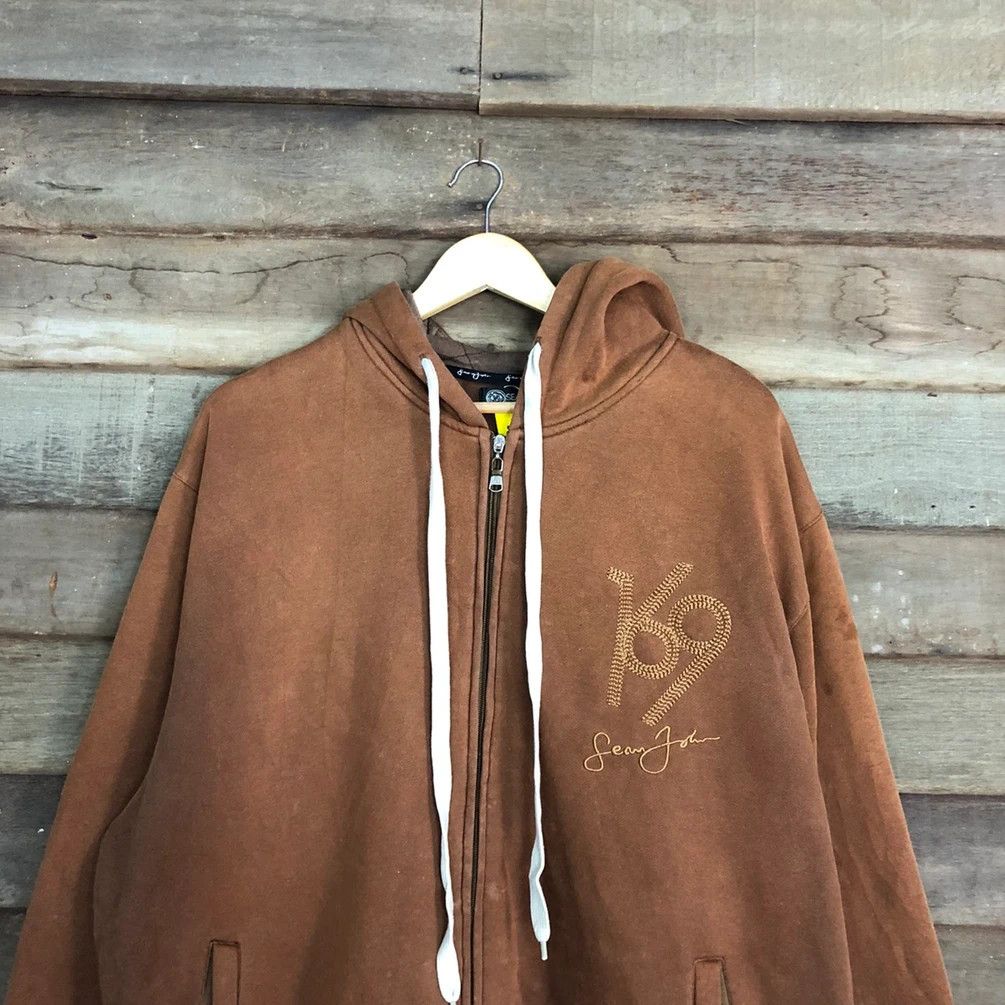 Sean John Sean John Brown Big Logo Sweatshirt #3884 Size US XXL / EU 58 / 5 - 11 Thumbnail