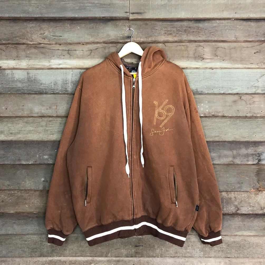 Sean John Sean John Brown Big Logo Sweatshirt #3884 Size US XXL / EU 58 / 5 - 19 Thumbnail