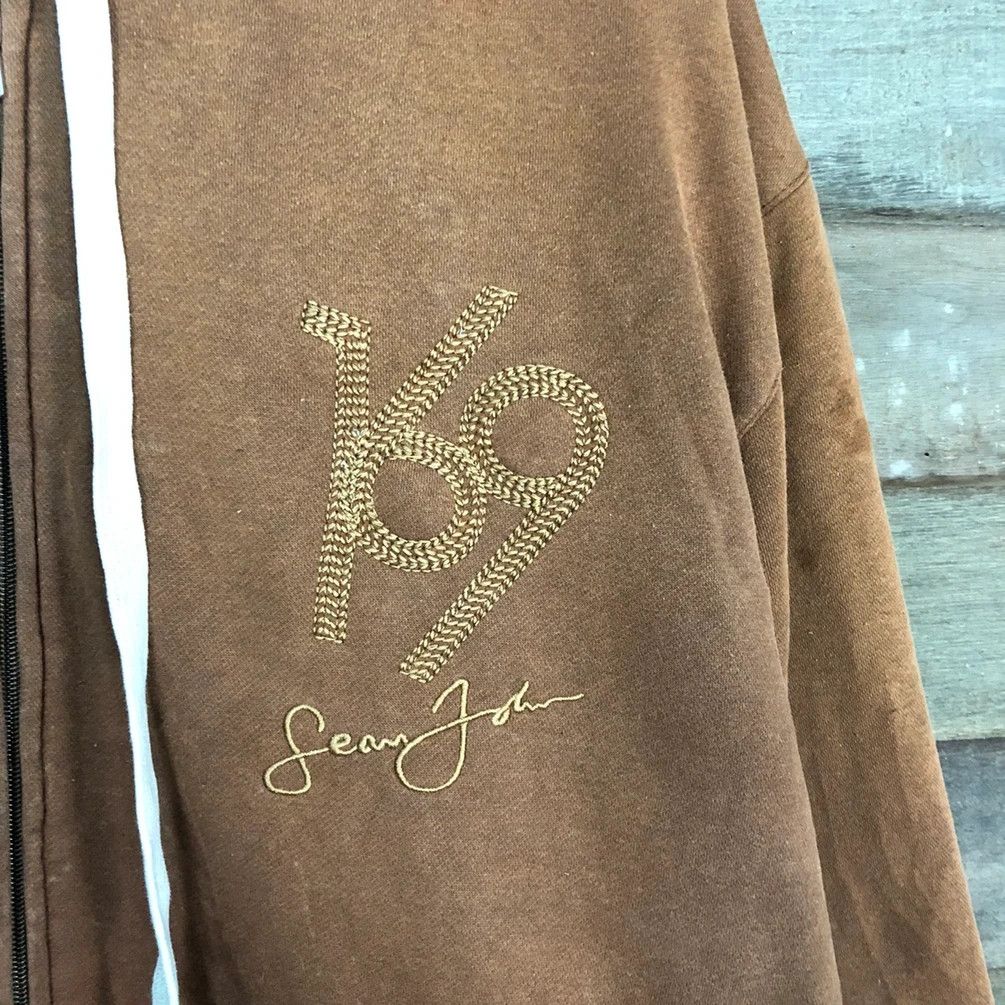 Sean John Sean John Brown Big Logo Sweatshirt #3884 Size US XXL / EU 58 / 5 - 9 Thumbnail