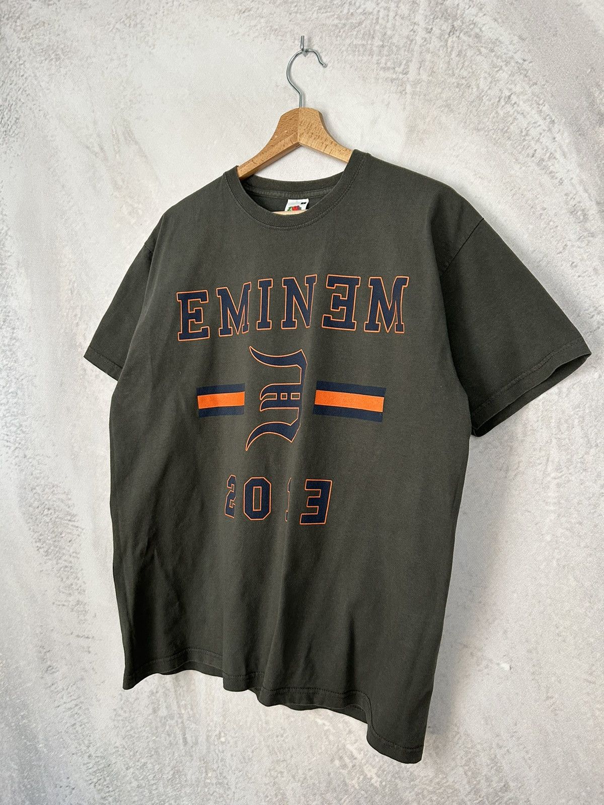 Eminem Vintage Eminem 2013 Euro Tour Rap Tee Graphic Hype Size US L / EU 52-54 / 3 - 3 Thumbnail