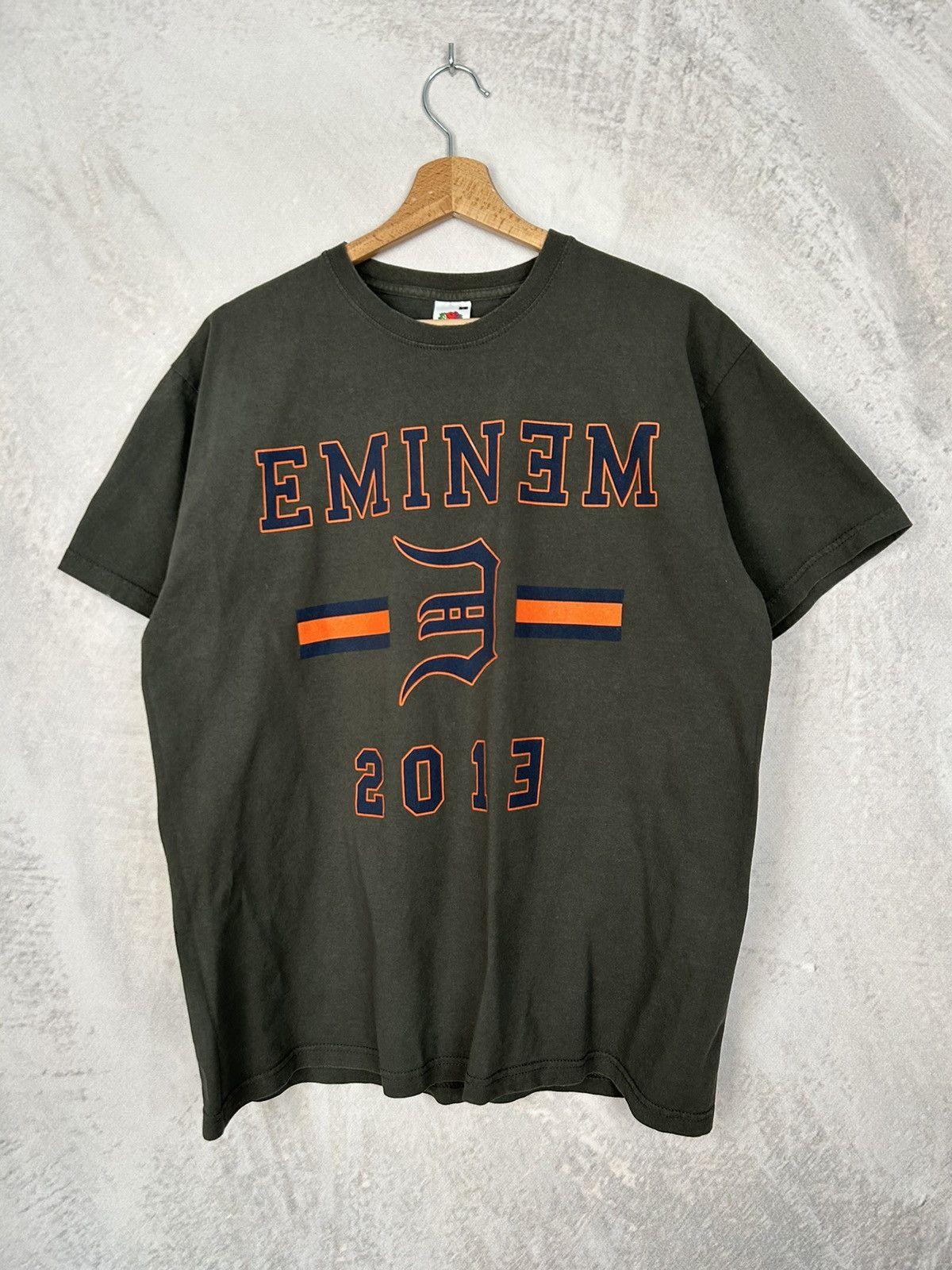Eminem Vintage Eminem 2013 Euro Tour Rap Tee Graphic Hype Size US L / EU 52-54 / 3 - 1 Thumbnail