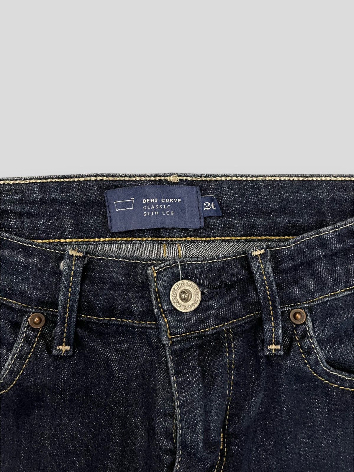 Levi's Vintage Levi's San Francisco Dark Indigo Denim Pants Size 26" / US 2 / IT 38 - 9 Thumbnail