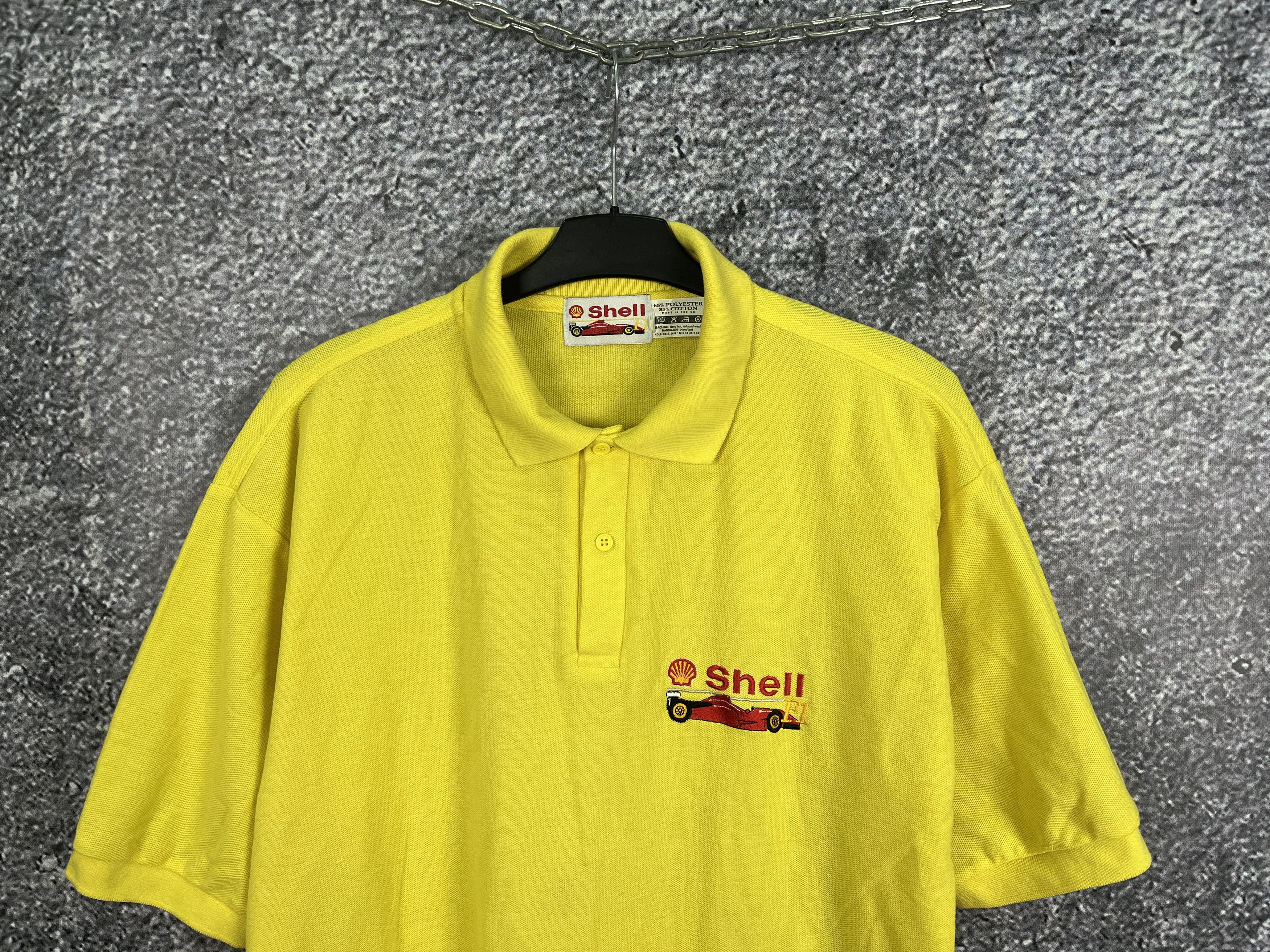 Formula 1 Vintage Mclaren Shell F1 Racing Polo Shirt 90s Retro Size XL Size US XL / EU 56 / 4 - 2 Thumbnail