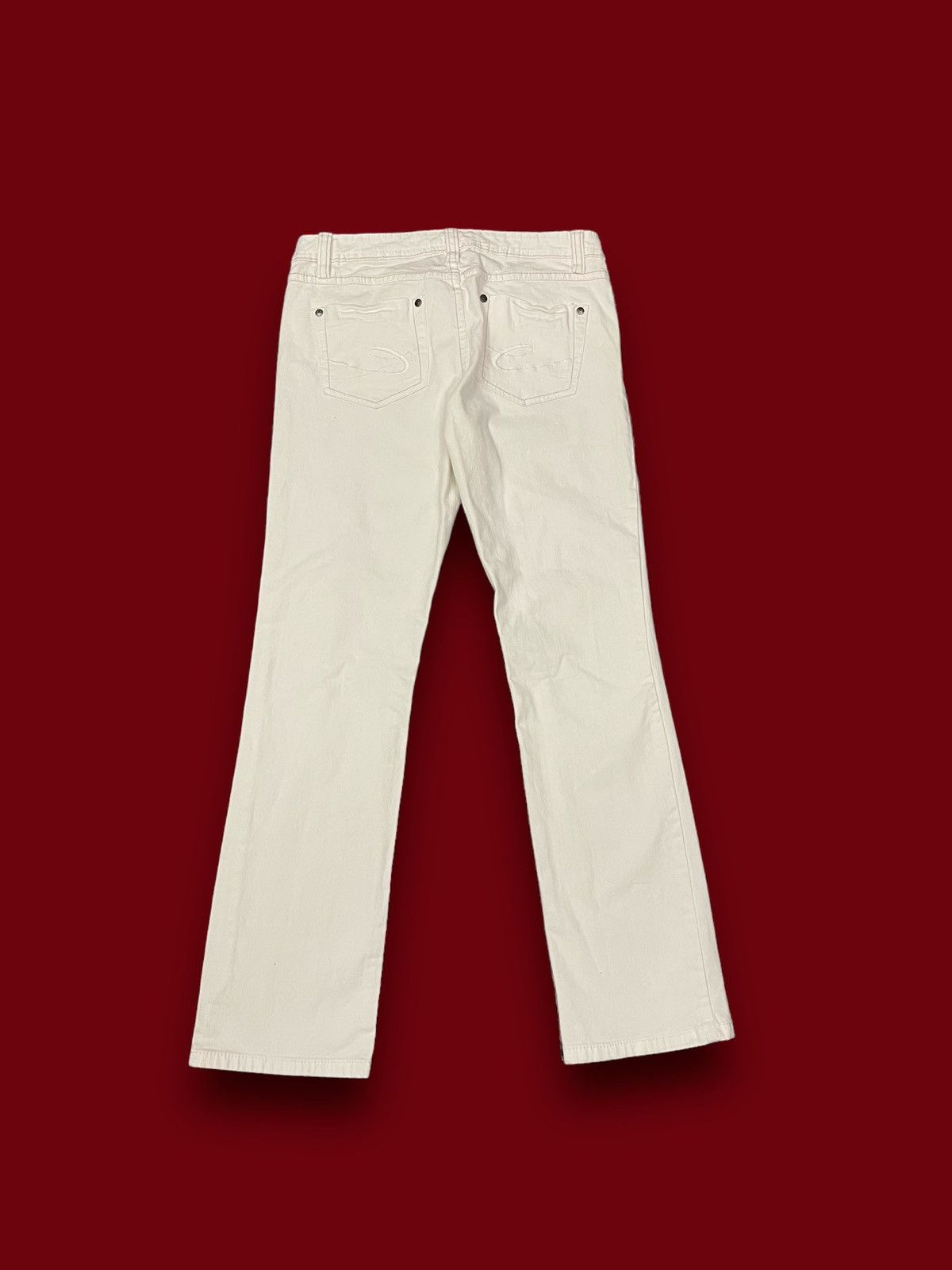 Other Vintage Edc White Denim Pants Size 29" - 5 Thumbnail