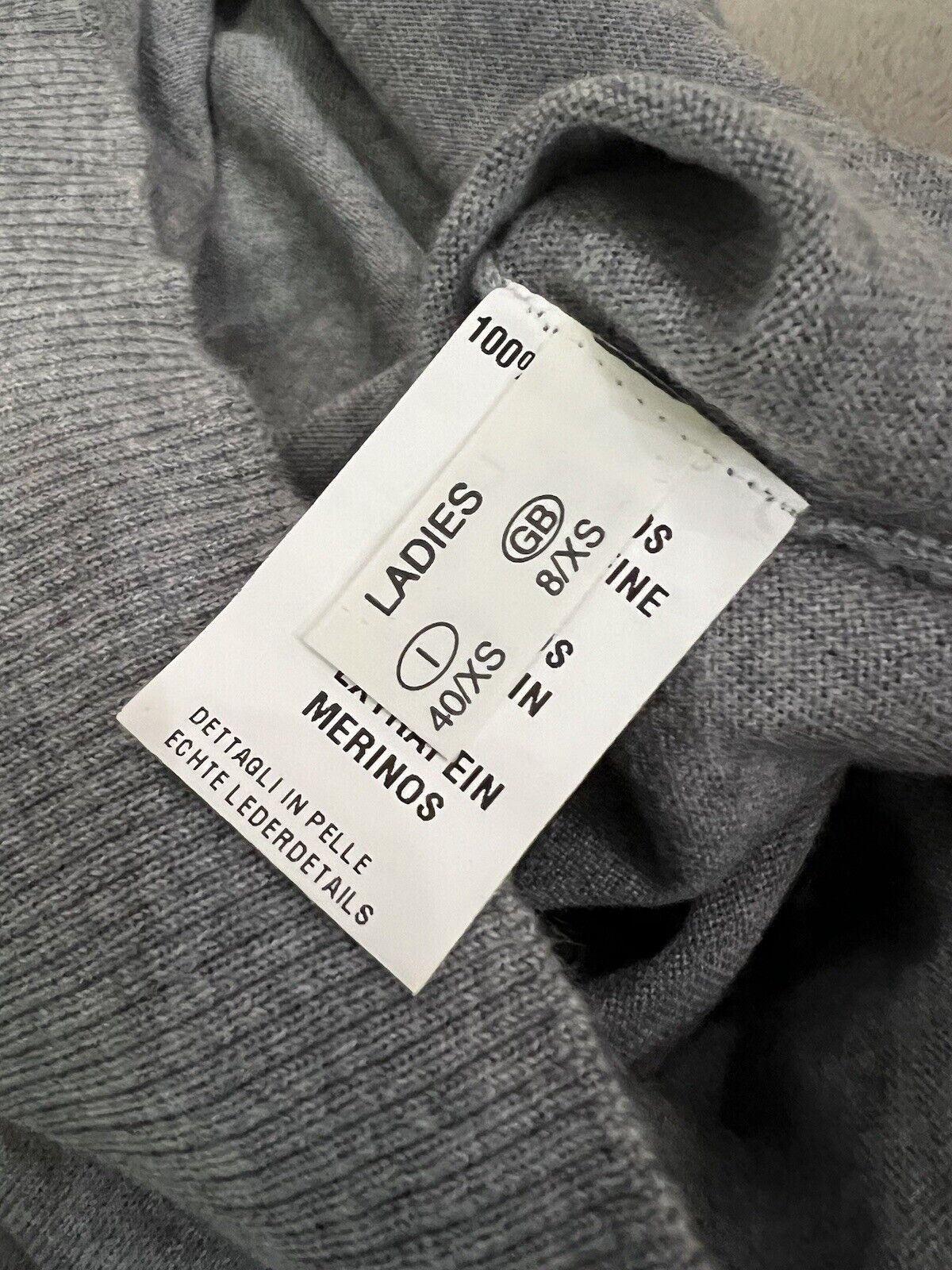 Fabiana Filippi Fabiana Filippi Wool Dress Grey/Brown Size XS Size XS / US 0-2 / IT 36-38 - 7 Thumbnail