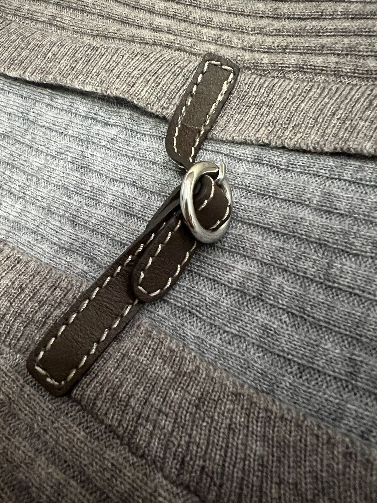 Fabiana Filippi Fabiana Filippi Wool Dress Grey/Brown Size XS Size XS / US 0-2 / IT 36-38 - 10 Thumbnail
