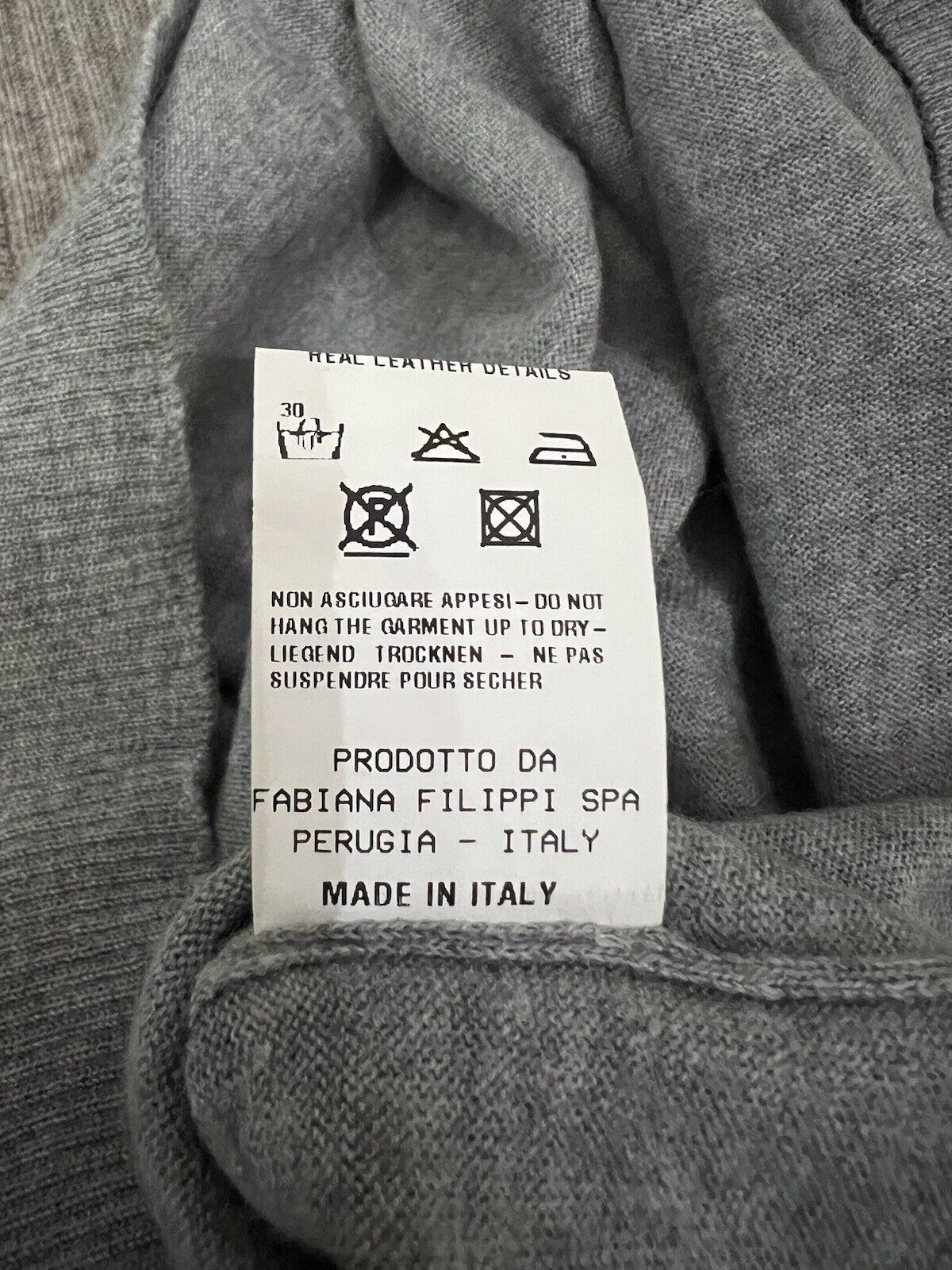 Fabiana Filippi Fabiana Filippi Wool Dress Grey/Brown Size XS Size XS / US 0-2 / IT 36-38 - 9 Thumbnail