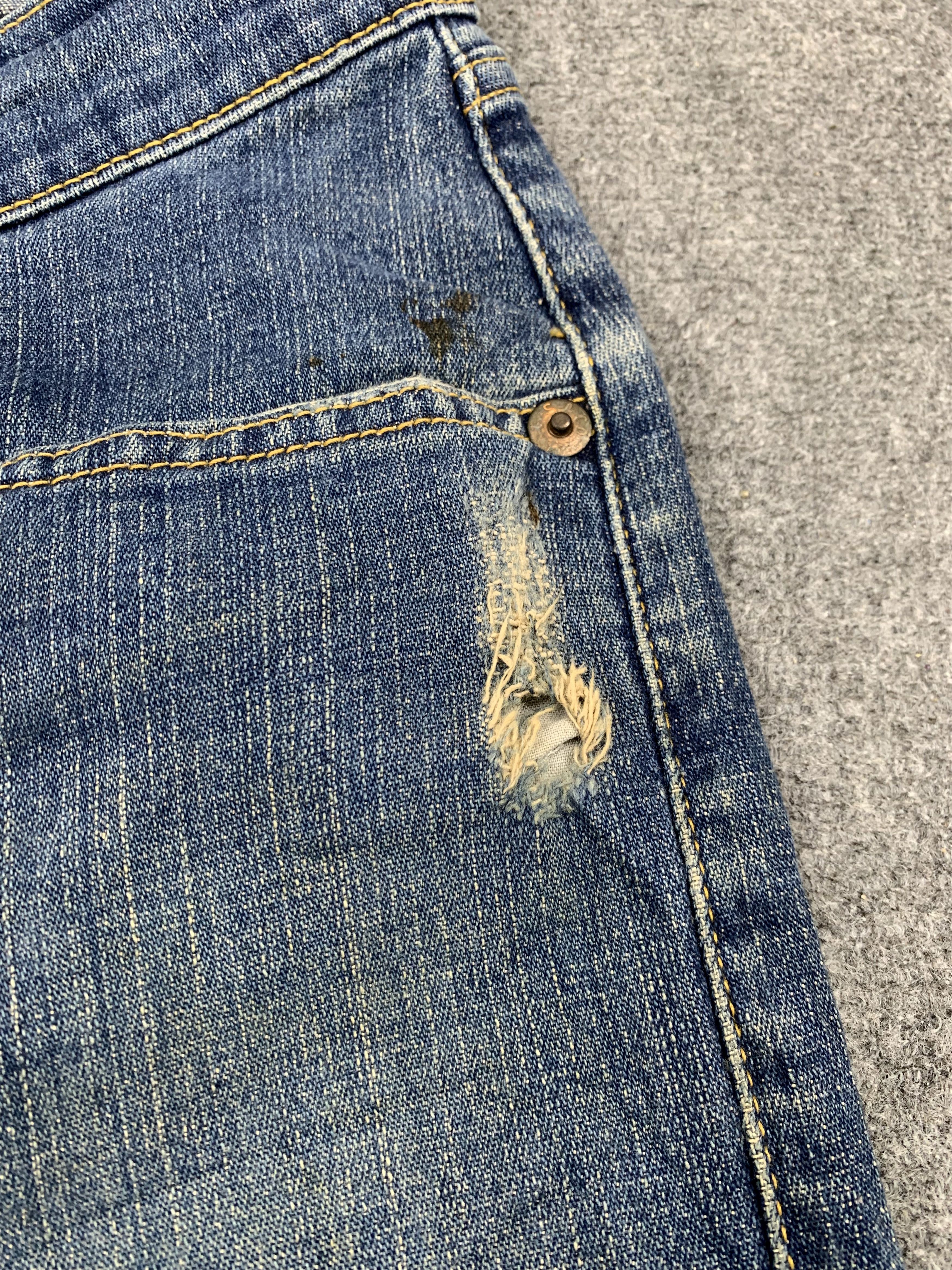 Levi's Vintage Levis 504 Flared Bootcut Jeans DP1723 Size US 31 - 8 Thumbnail