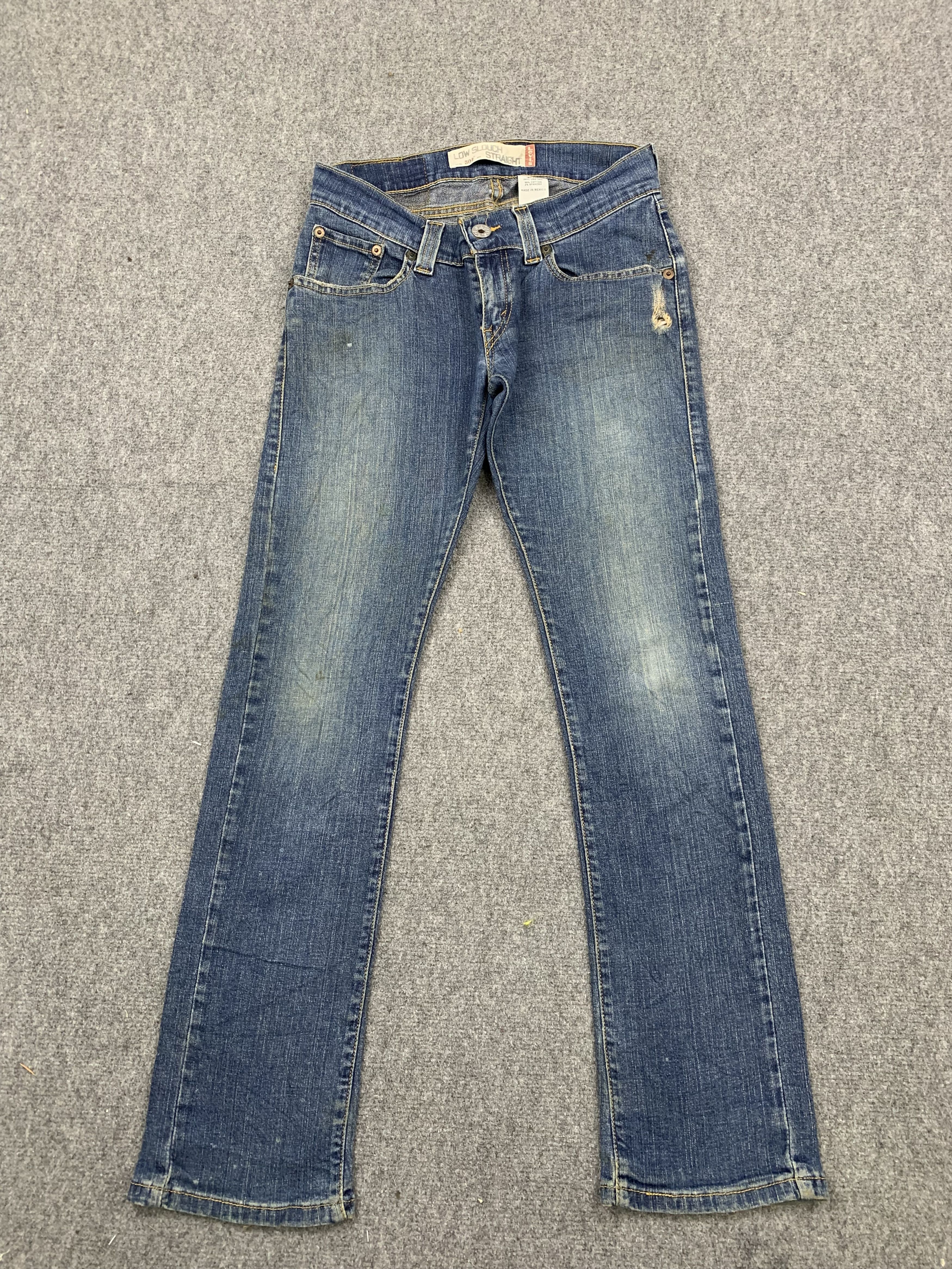 image of Levis 504 Flared Bootcut Jeans in Blue Denim, Men's (Size 31)