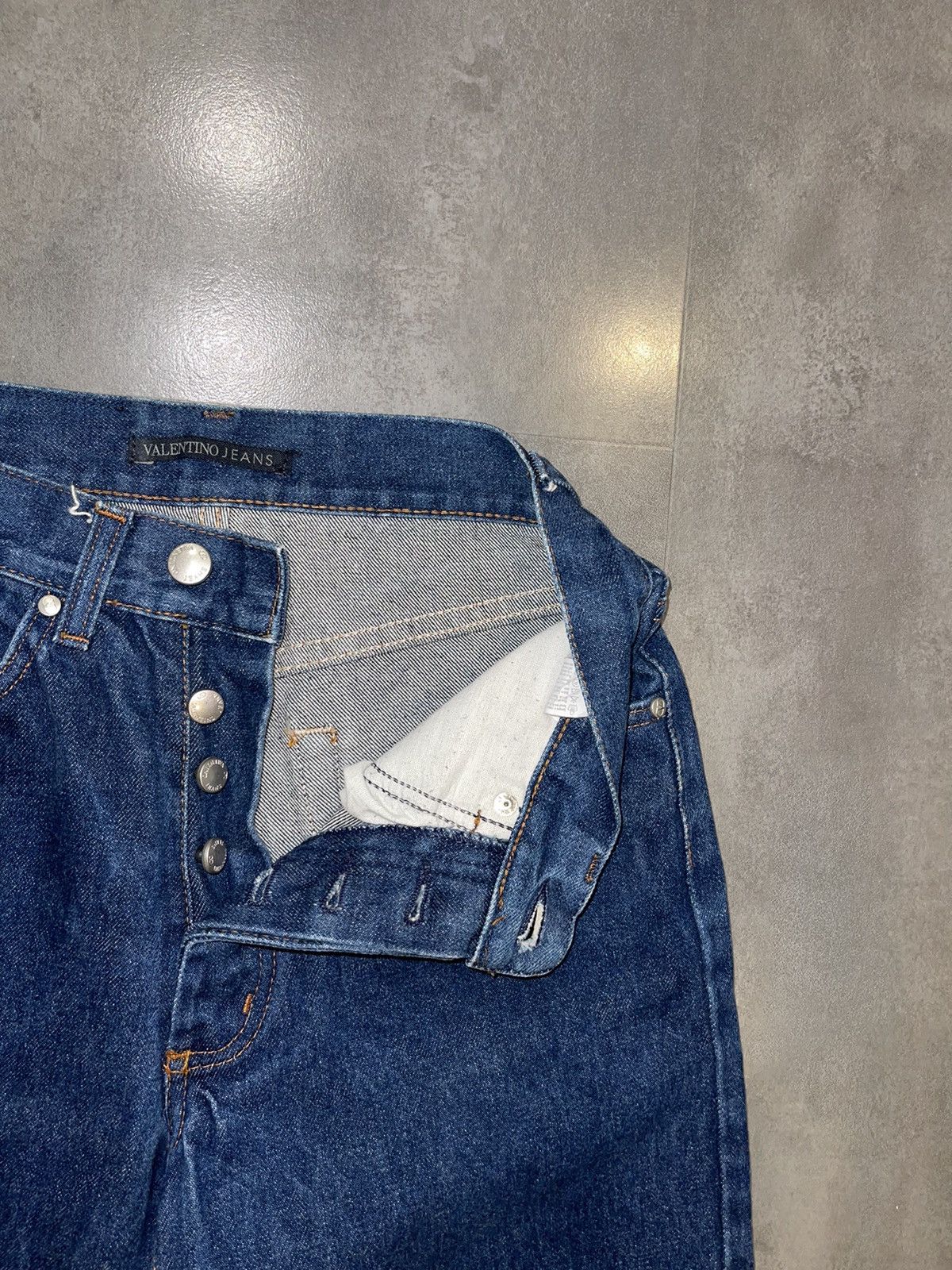 Valentino Valentino Jeans High Rise Indigo Denim Pants Size 30" / US 8 / IT 44 - 12 Thumbnail