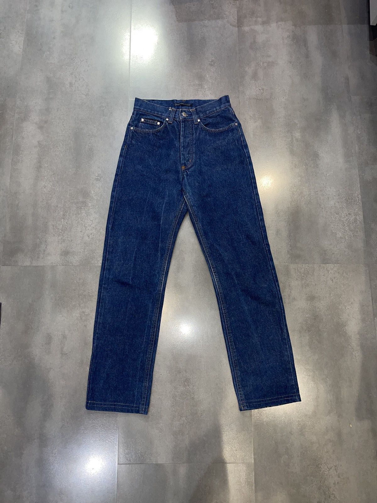 Valentino Valentino Jeans High Rise Indigo Denim Pants Size 30" / US 8 / IT 44 - 6 Thumbnail