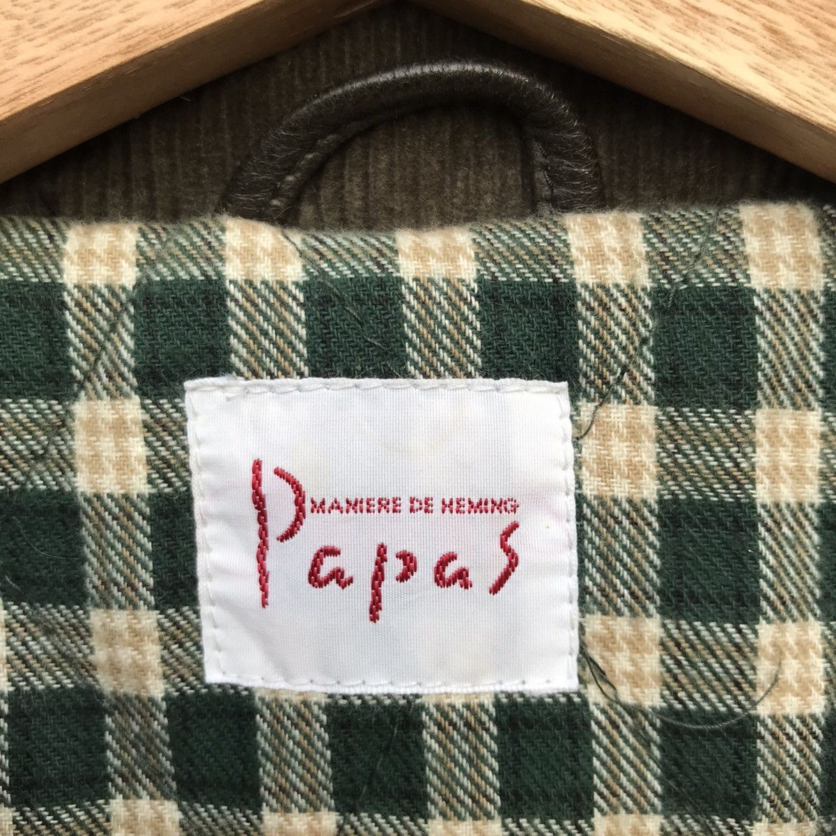 Vintage Vintage Papas Maniere De Heming Deerskin Leather Jacket Size US L / EU 52-54 / 3 - 2 Thumbnail