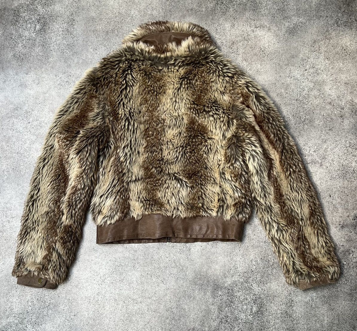 20471120 × If Six Was Nine × Japanese Brand Vintage Japanese fake fur cropped jacket Size S / US 4 / IT 40 - 5 Thumbnail