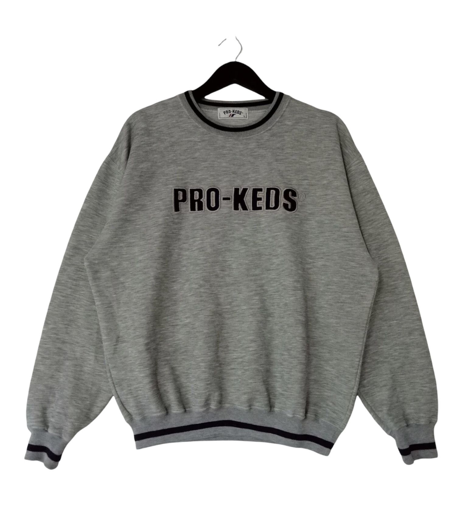 Pro-Keds VINTAGE PRO-KEDS Sweater hip hop rap streetwear jacket Size US L / EU 52-54 / 3 - 1 Thumbnail