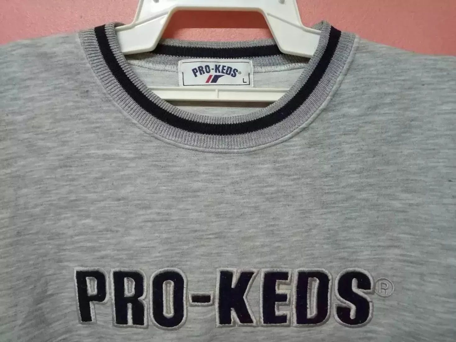Pro-Keds VINTAGE PRO-KEDS Sweater hip hop rap streetwear jacket Size US L / EU 52-54 / 3 - 3 Thumbnail