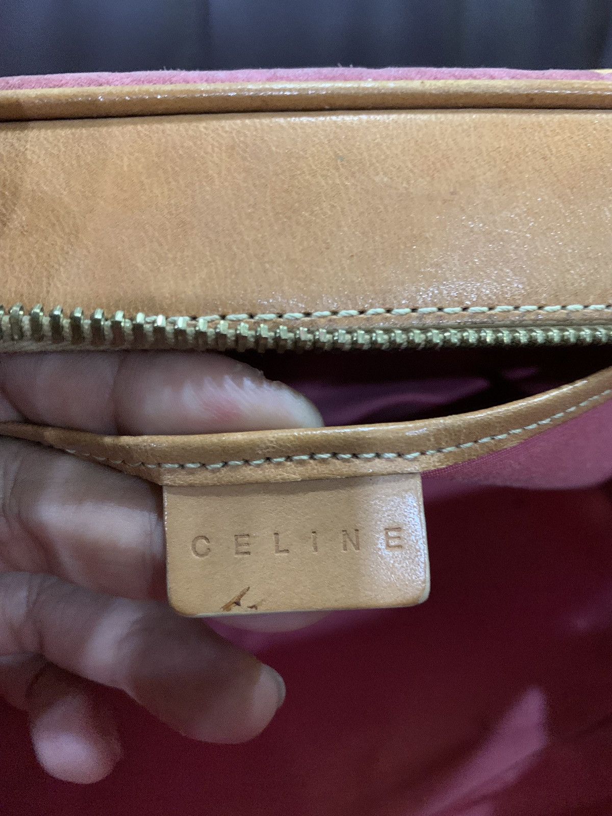 Celine Authentic Celine Vintage Handbag Mini Boston Bag Size ONE SIZE - 11 Thumbnail