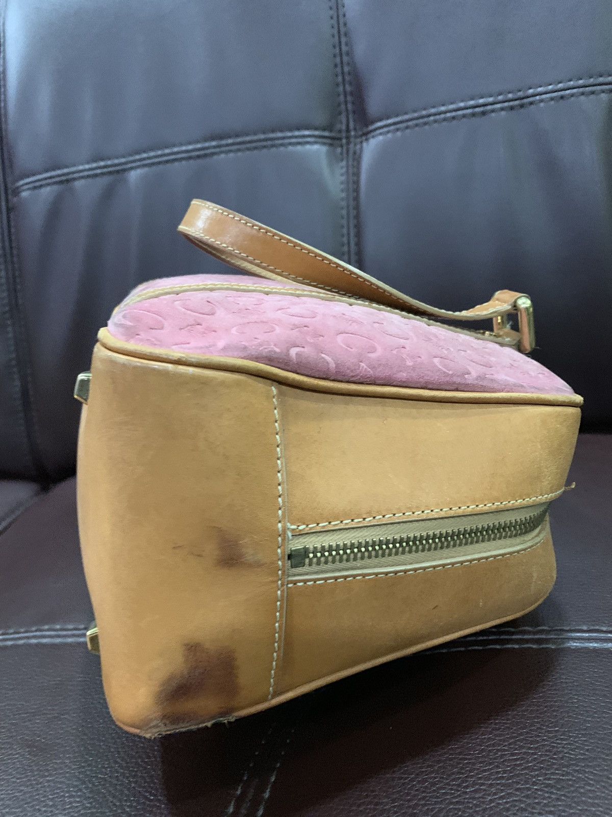 Celine Authentic Celine Vintage Handbag Mini Boston Bag Size ONE SIZE - 7 Thumbnail